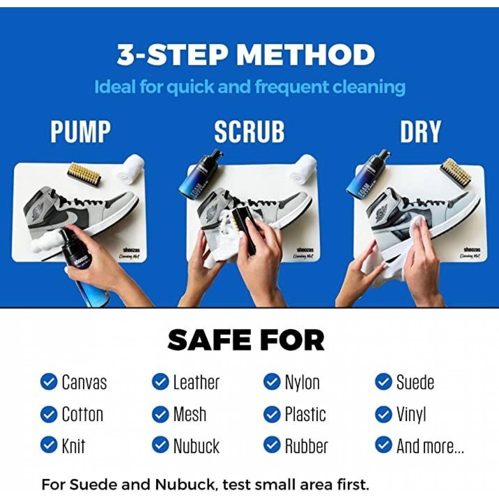 Kit De Limpieza De Tenis  Shoozas Cuidado De Sneakers