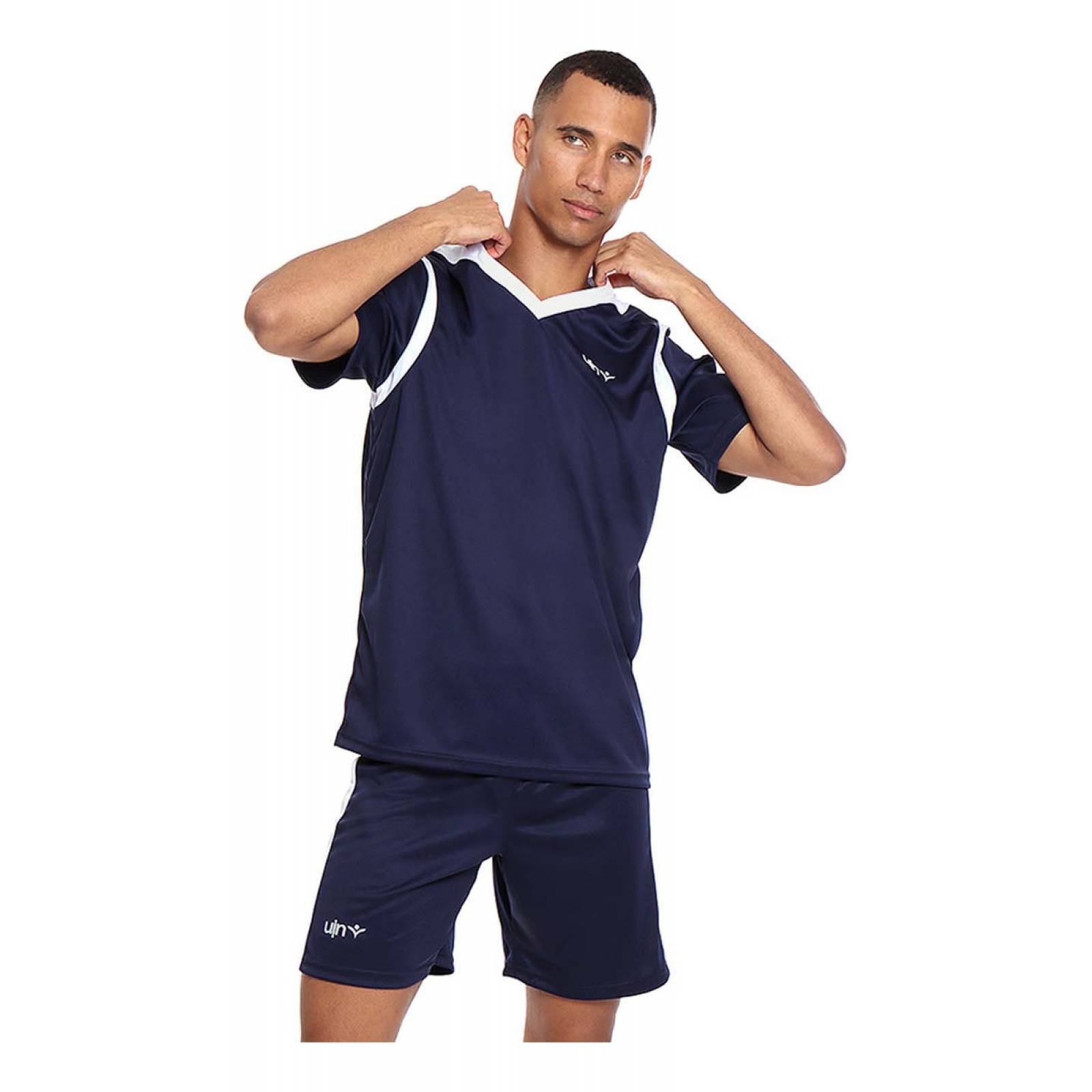 Conjunto Deportivo Uin Playera Short Basico Para Caballero
