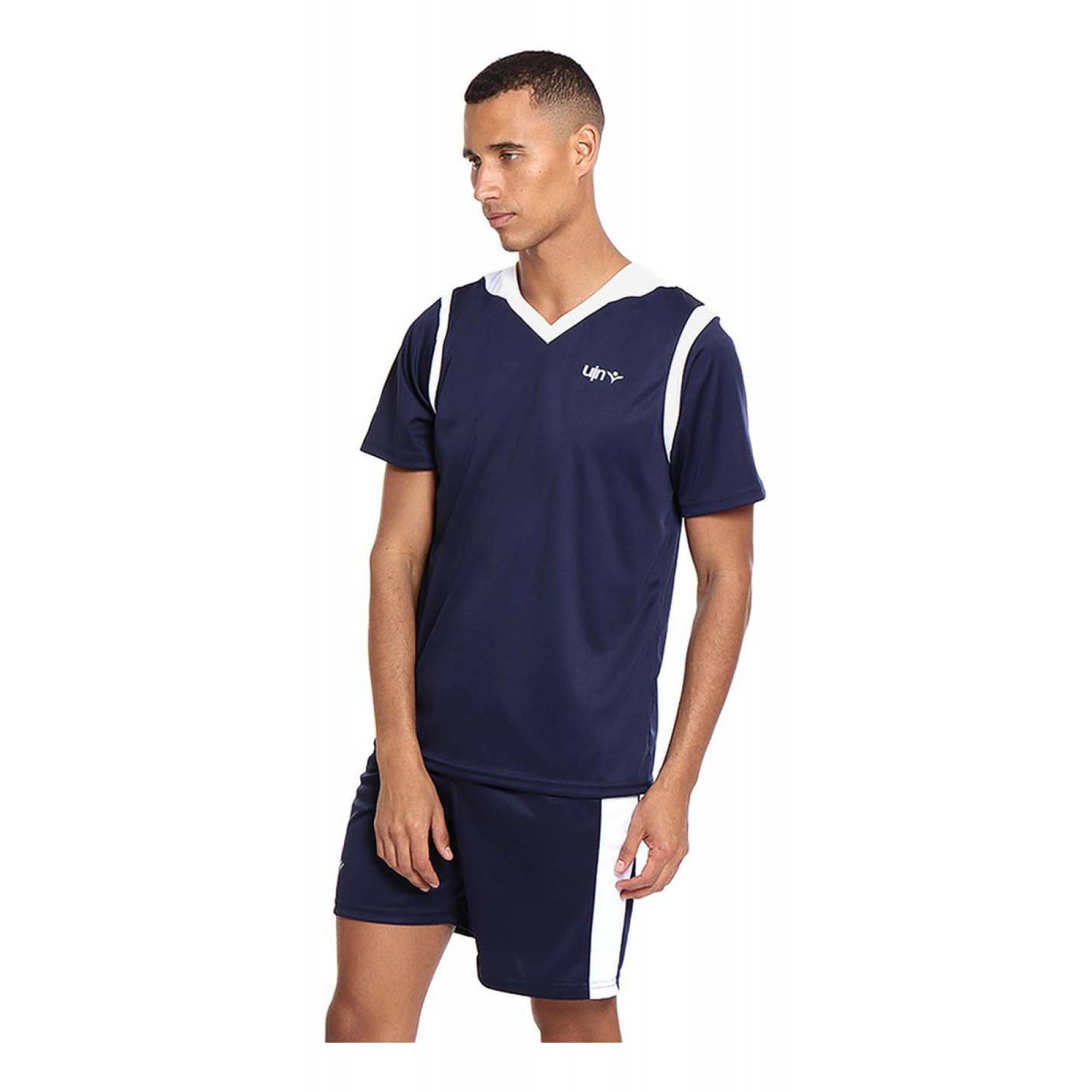 Conjunto Deportivo Uin Playera Short Basico Para Caballero