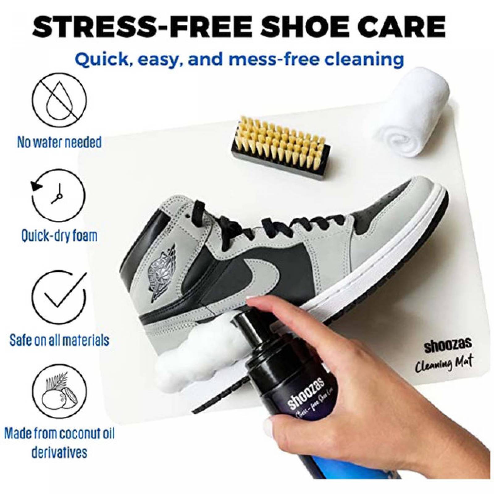 Zapatos Limpieza Kit Shoozas Manten tus zapatos impeables