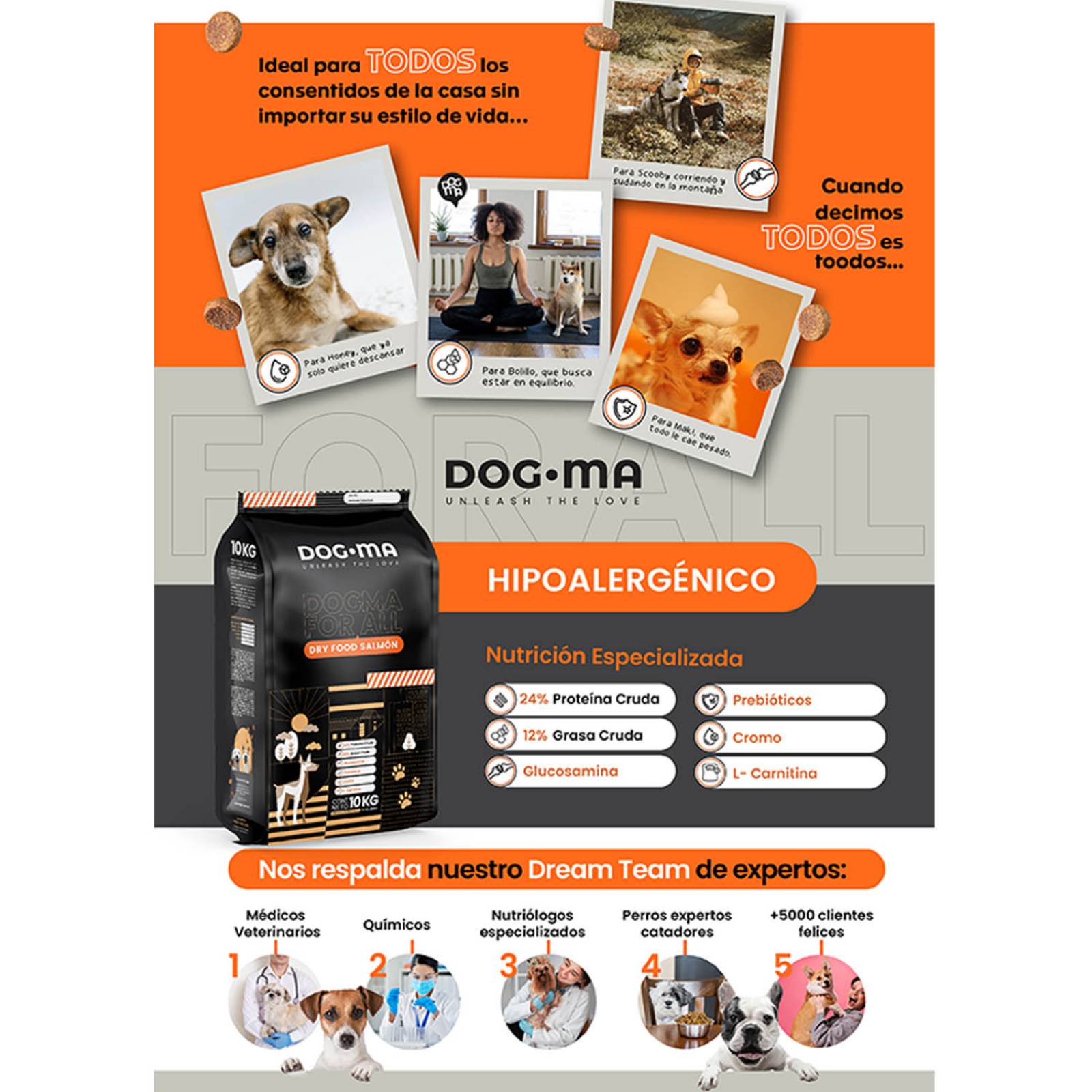 Alimento Dogma 20KG - Super Premium Nutrición Especializada