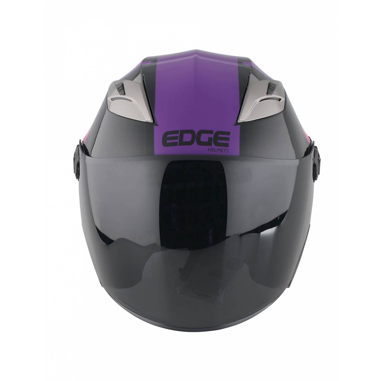 CASCO JAGUAR SEMI INTEGRAL WARRIOR MORADO BRILLANTE