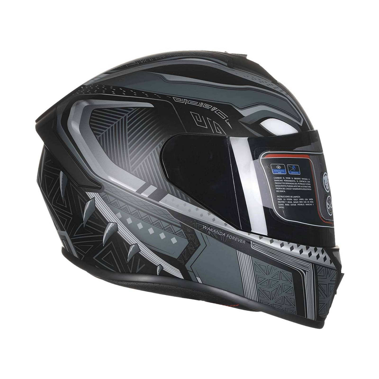 CASCO BLACK PANTHER INTEGRAL ZOOM