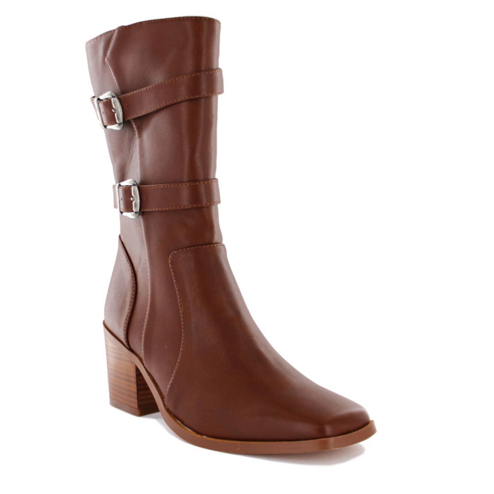 Botas Media Pierna Calzado Dama Senties 01-84341