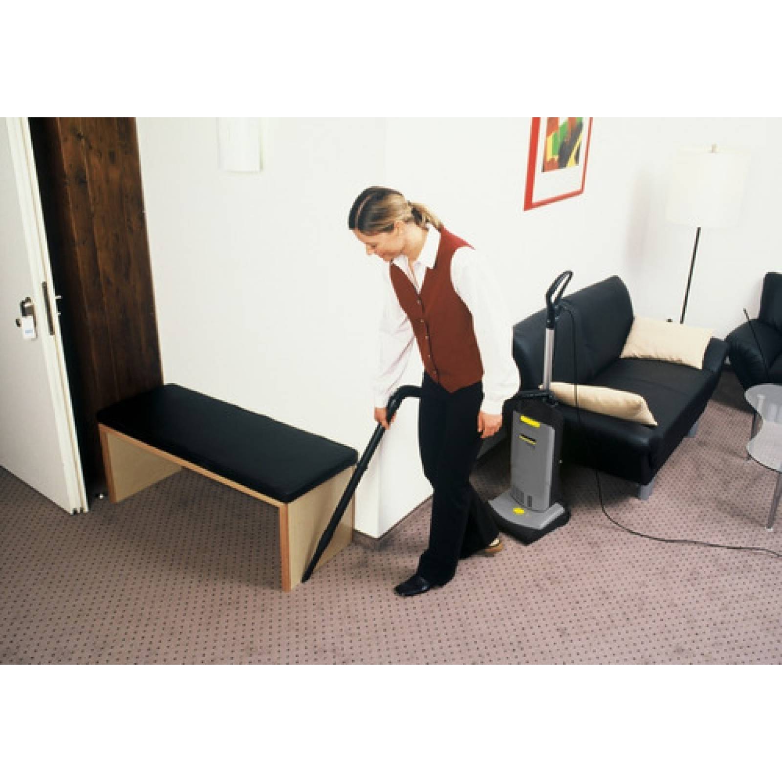 Aspiradora Barredora Industrial Karcher Cv 30/1 Para Polvo