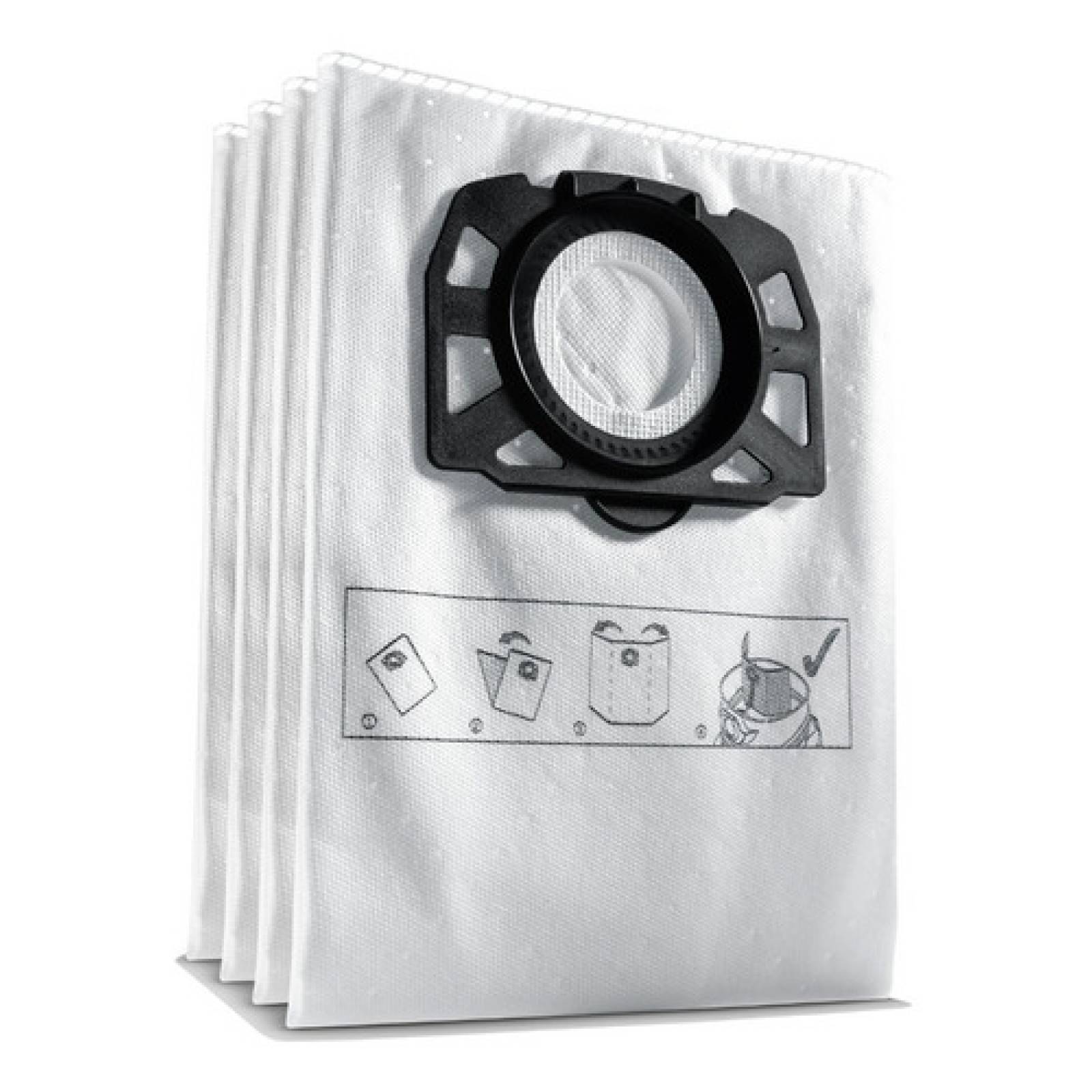 Bolsa De Filtro De Fieltro Para Aspiradora Karcher Wd4