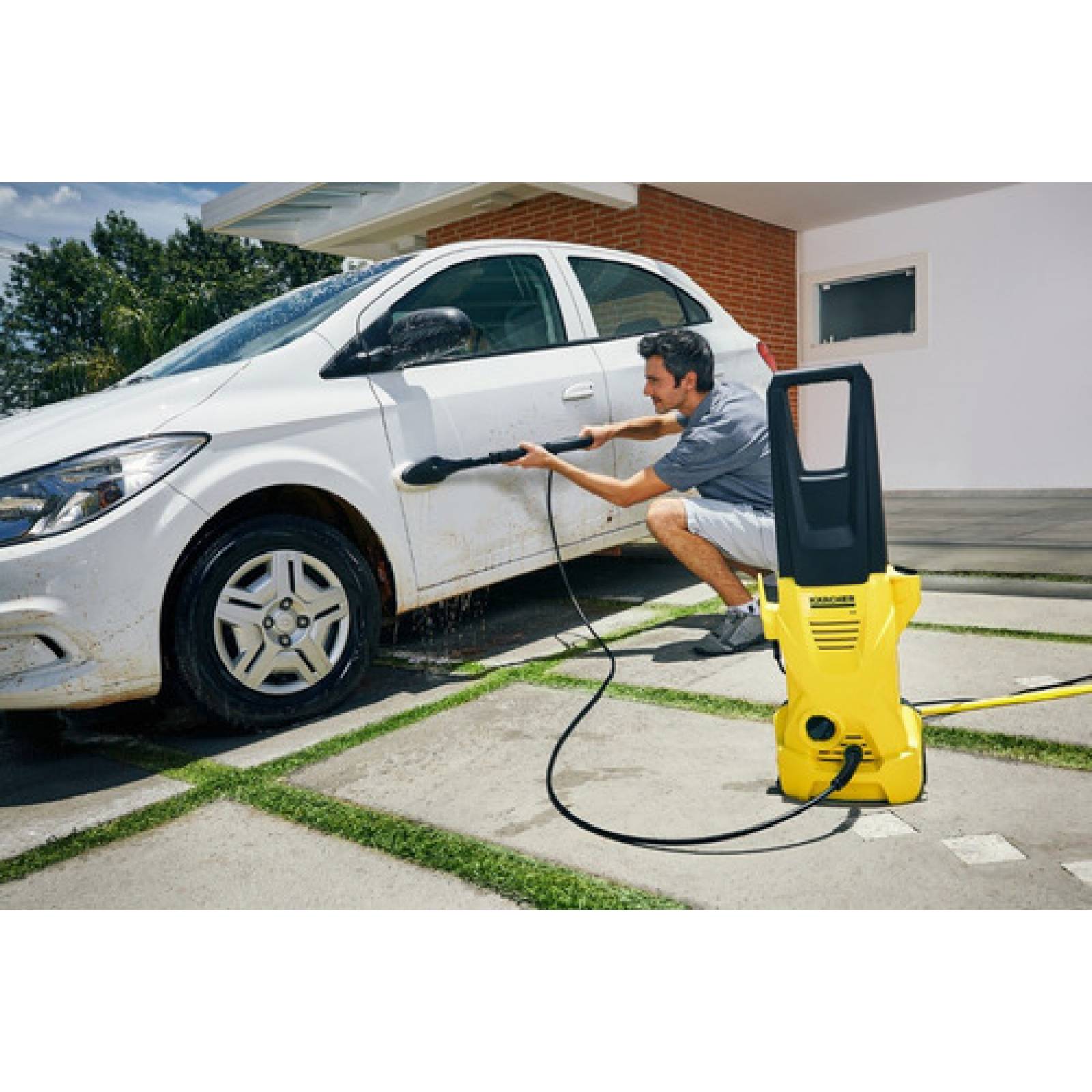 Hidrolavadora Karcher K2 Car Kit  De 1600 Psi Tienda Oficial