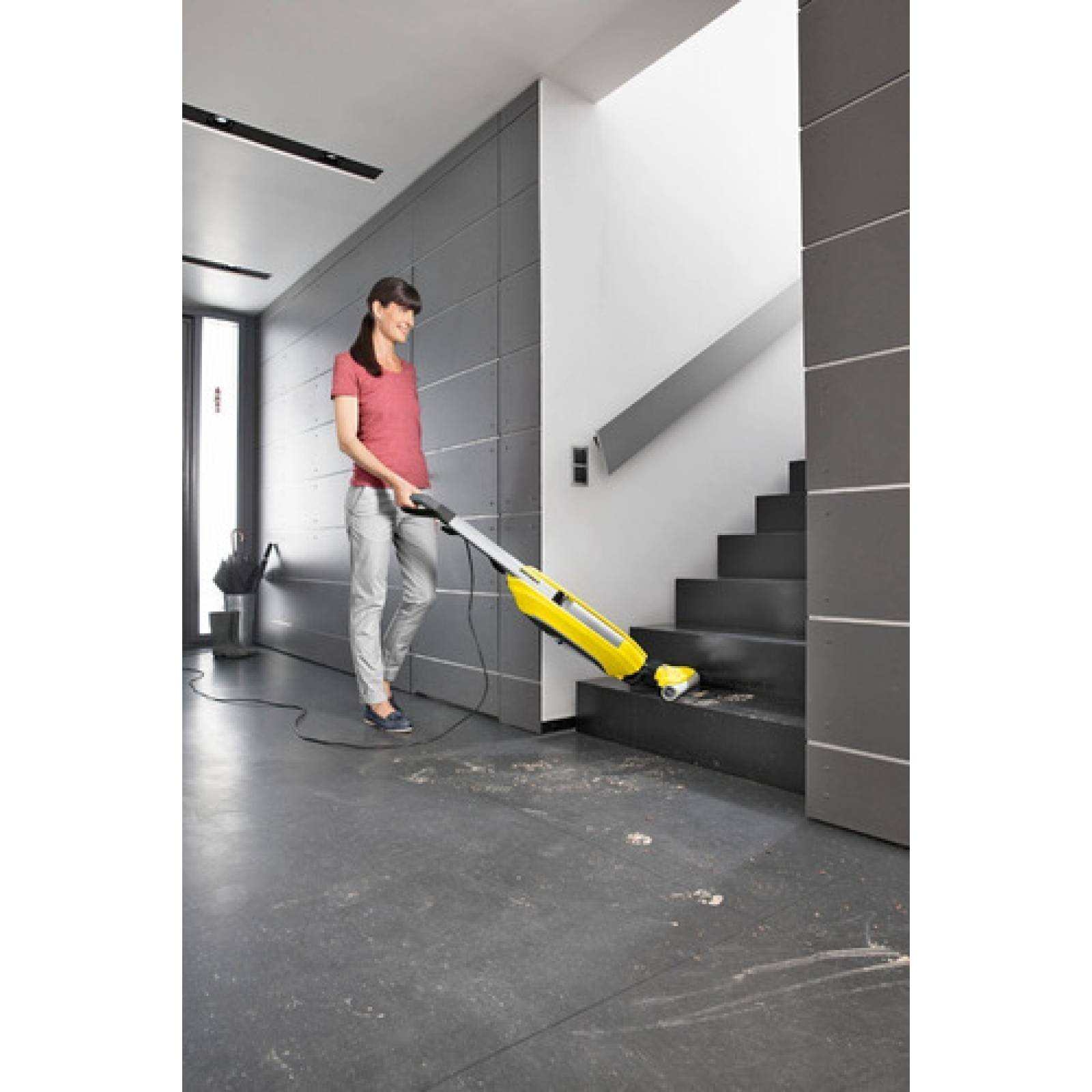 Limpiadora De Pisos Y Madera Con Aspirado Karcher Fc5 