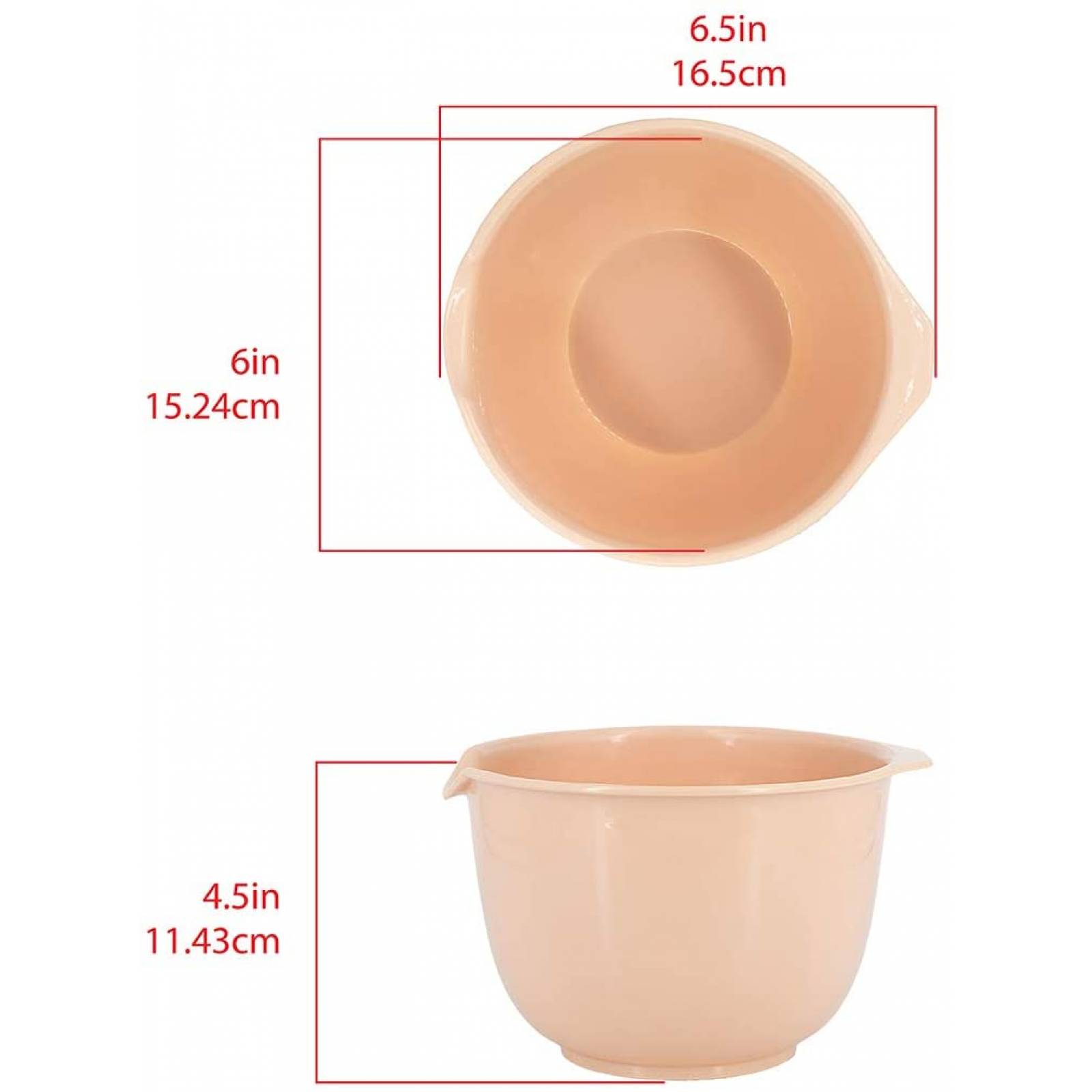 Juevo de 3 Tazones Para Mezclar