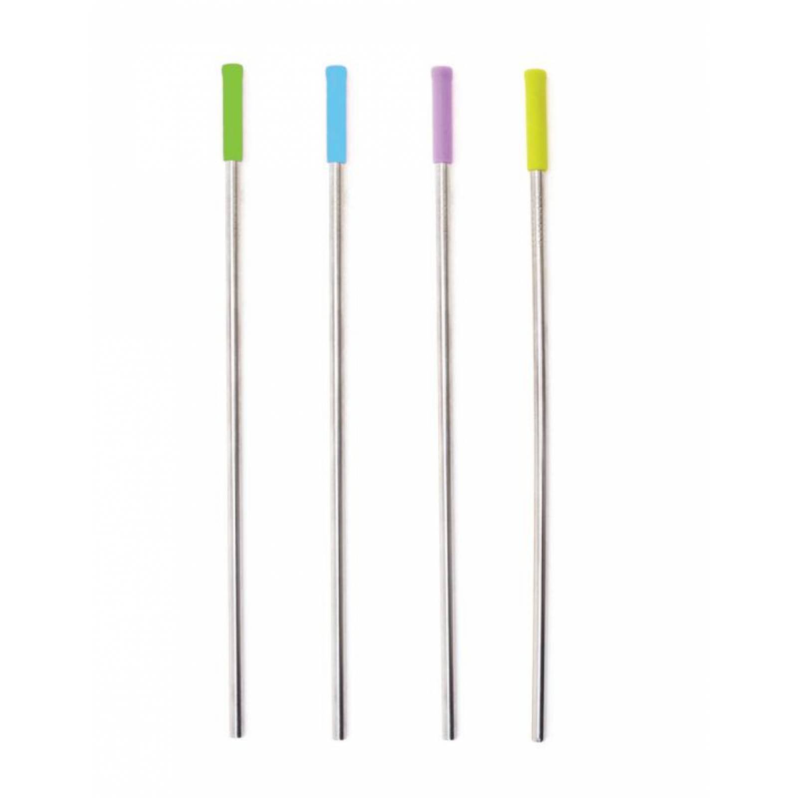 Popotes De Acero Inóxidable Reutilizables