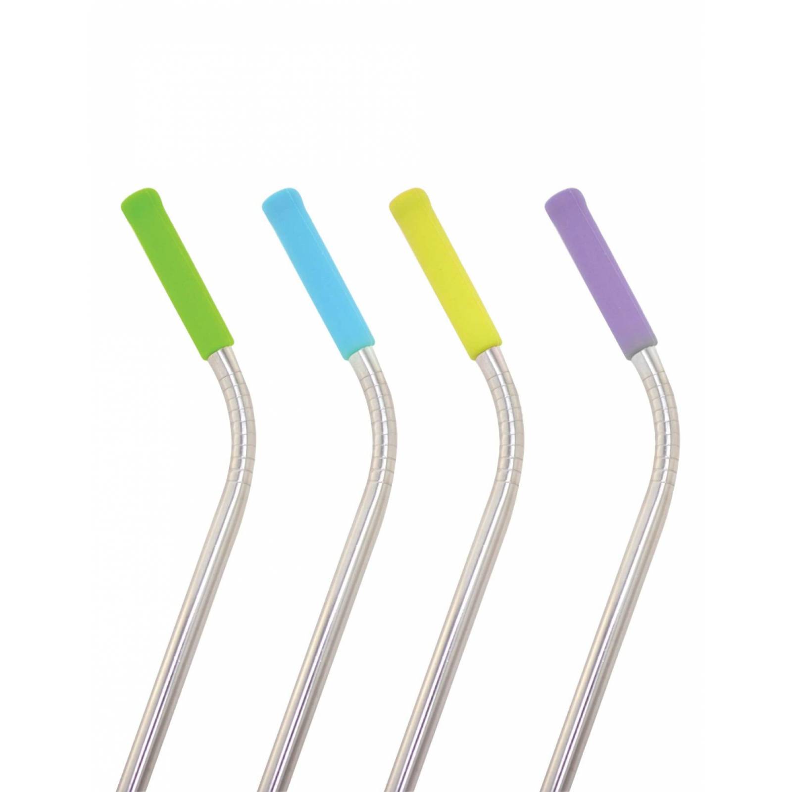 Popotes De Acero Inóxidable Reutilizables