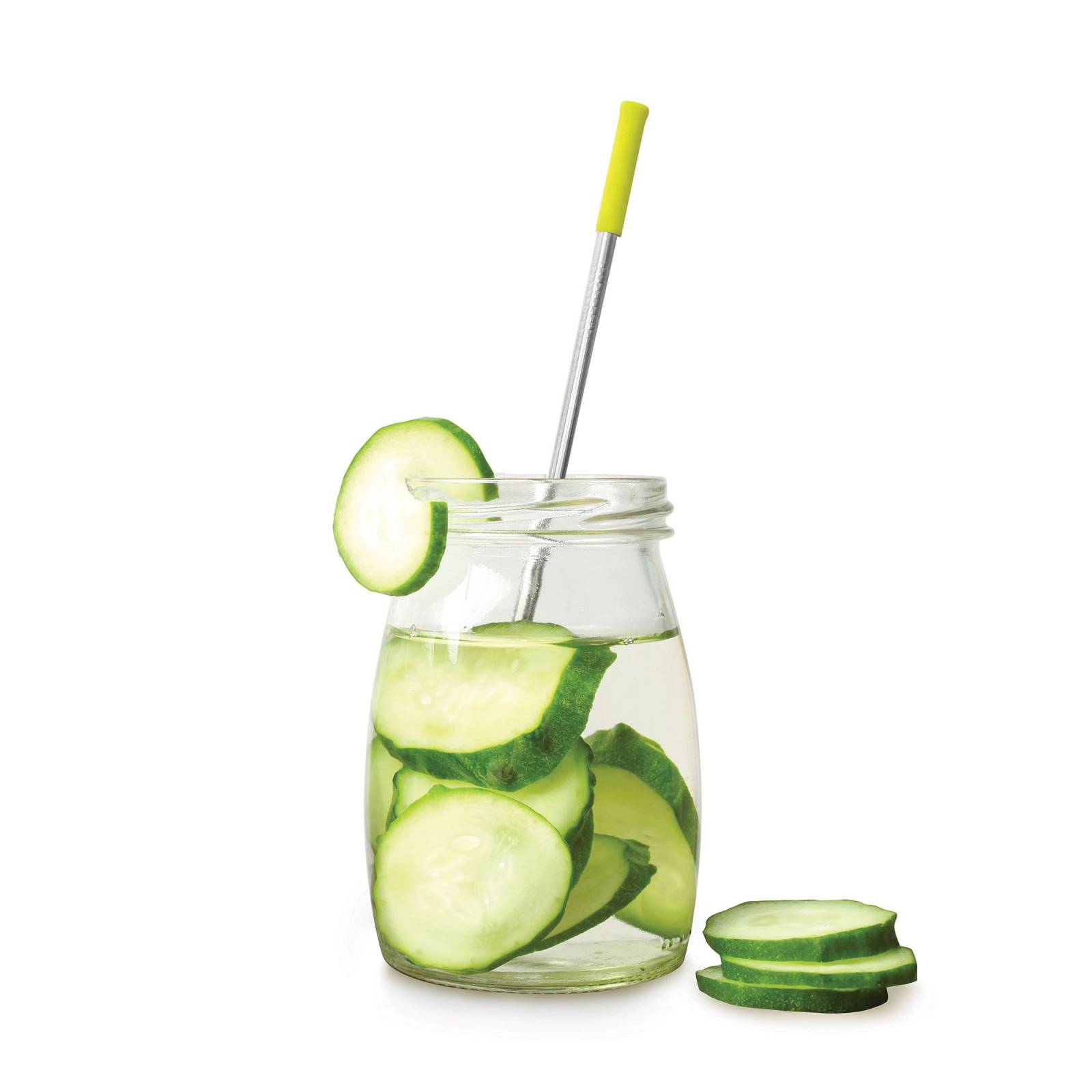 Popotes De Acero Inóxidable Reutilizables