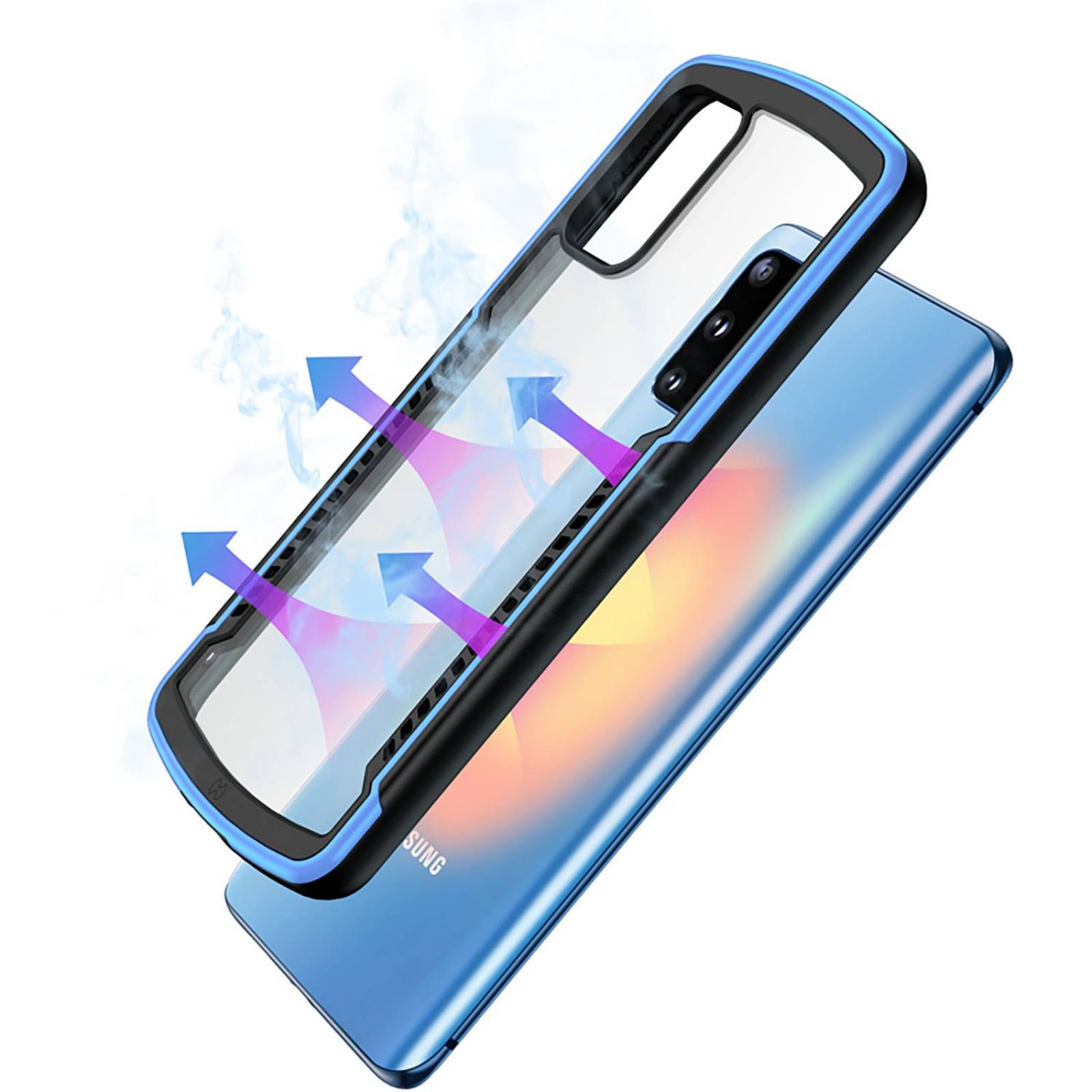 Funda para Samsung S20 Xundd Alpha Contra Golpes Negra