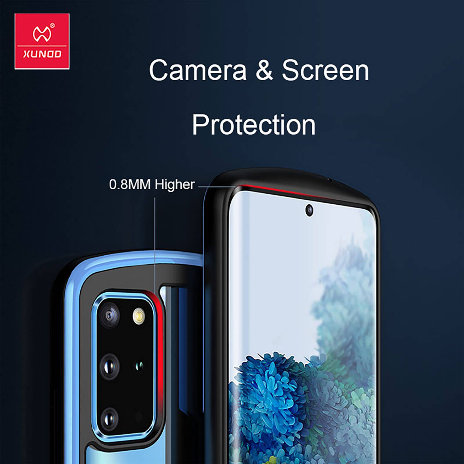 Funda para Samsung S20 Xundd Alpha Contra Golpes Negra