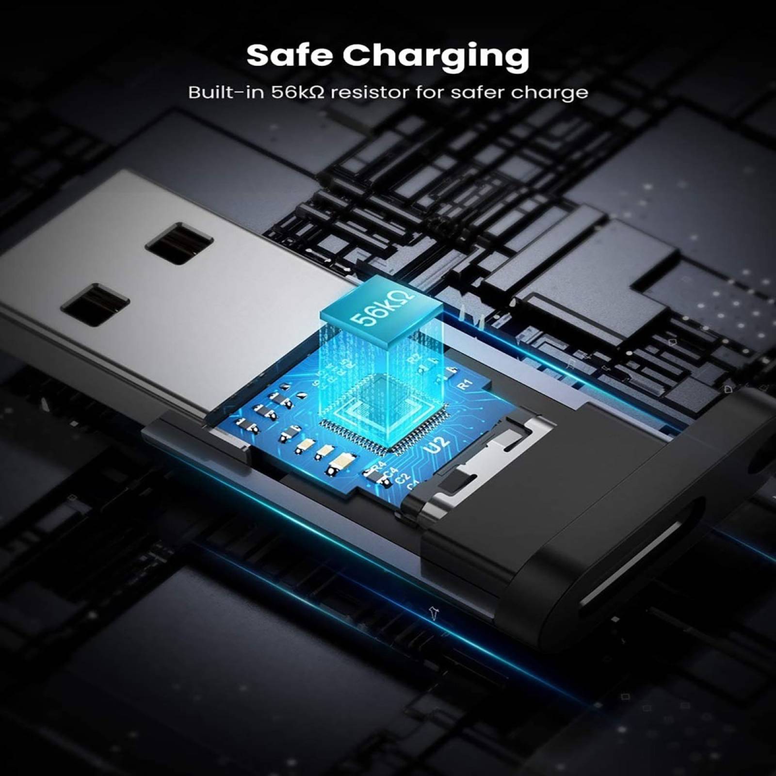 Adaptador Usb 3.0 A Tipo C Ugreen Convertidor Macho a Hembra Otg