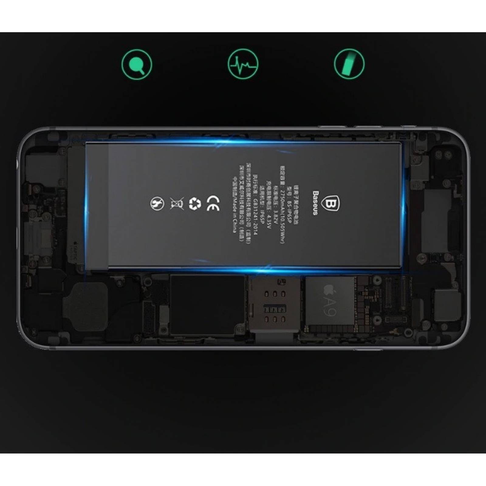 Bateria Pila Baseus iPhone 6s Plus 2750mah Alta Calidad