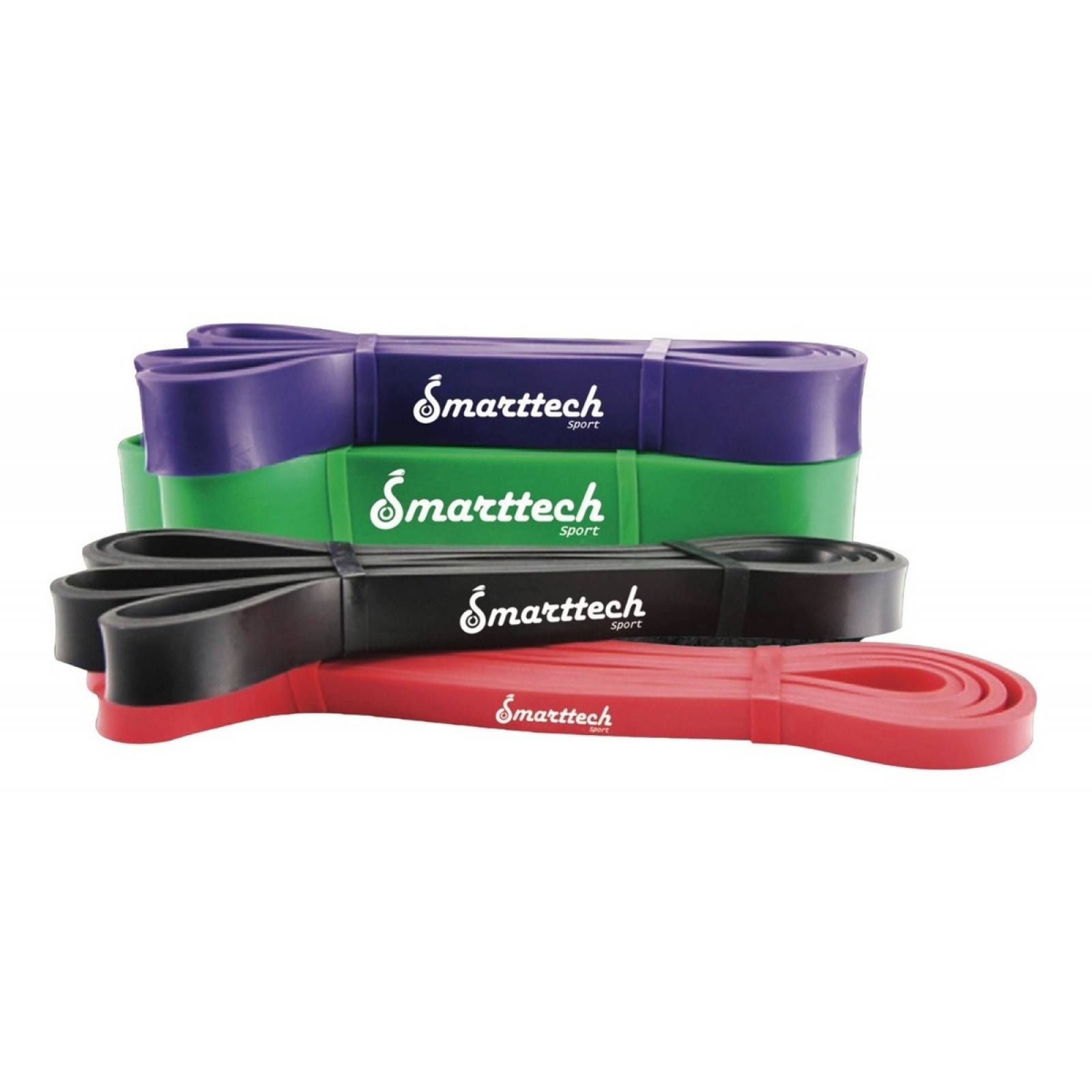 4 Ligas de Resistencia Smarttech de Latex para Pull Ups