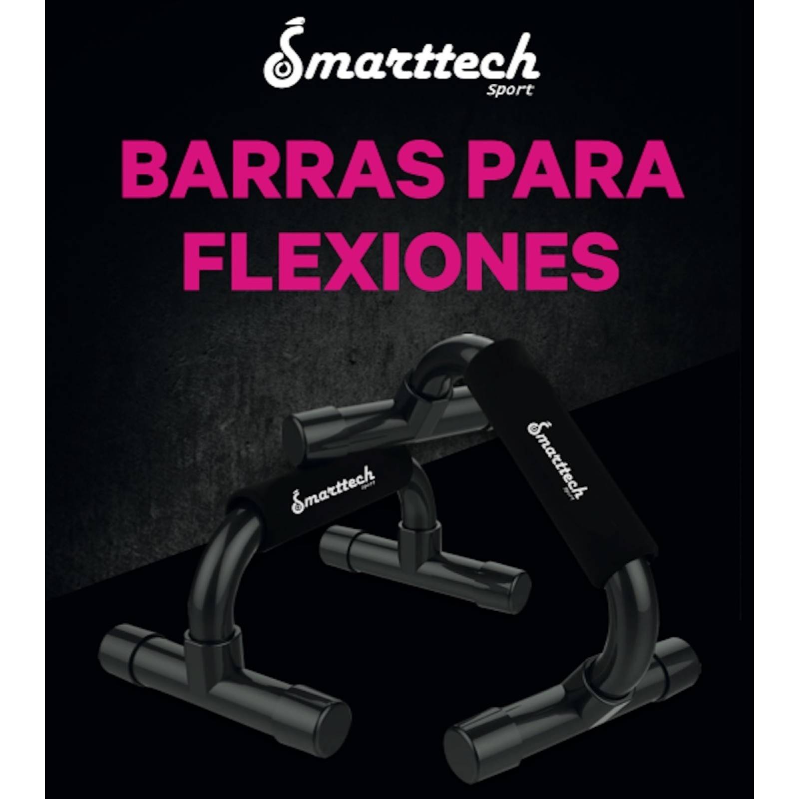 Barras Para Lagartijas Smarttech Mangos Antiderrapantes