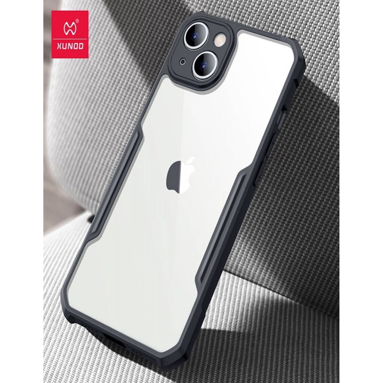 Funda para iPhone 13 6.1" Xundd Beatle con Proteccion de Lentes Negra