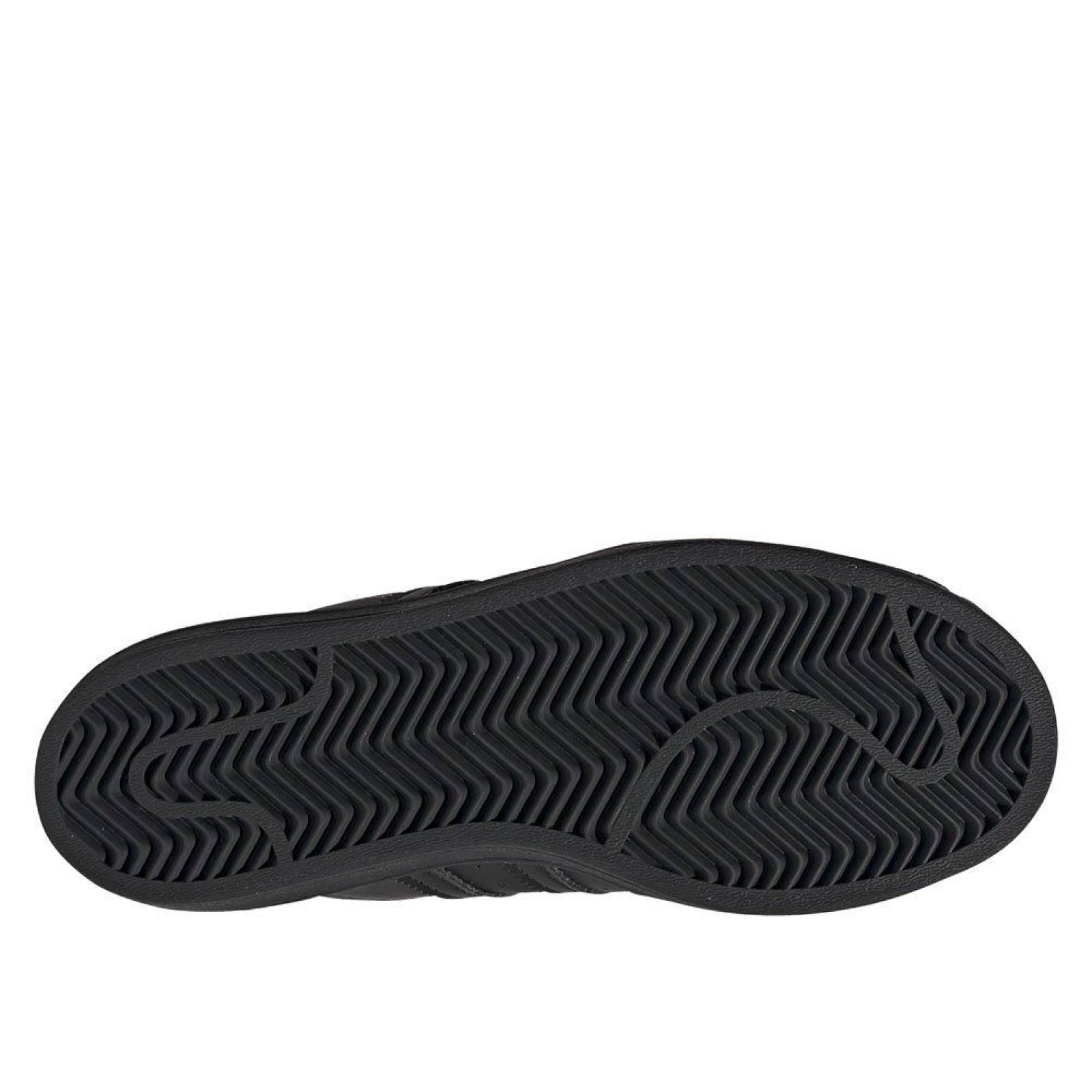 TENIS SUPERSTARS J UNISEX ADIDAS FU7713 NEGRO