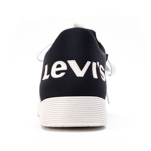 Levis- Tenis caballero, gamuza color negro L229191