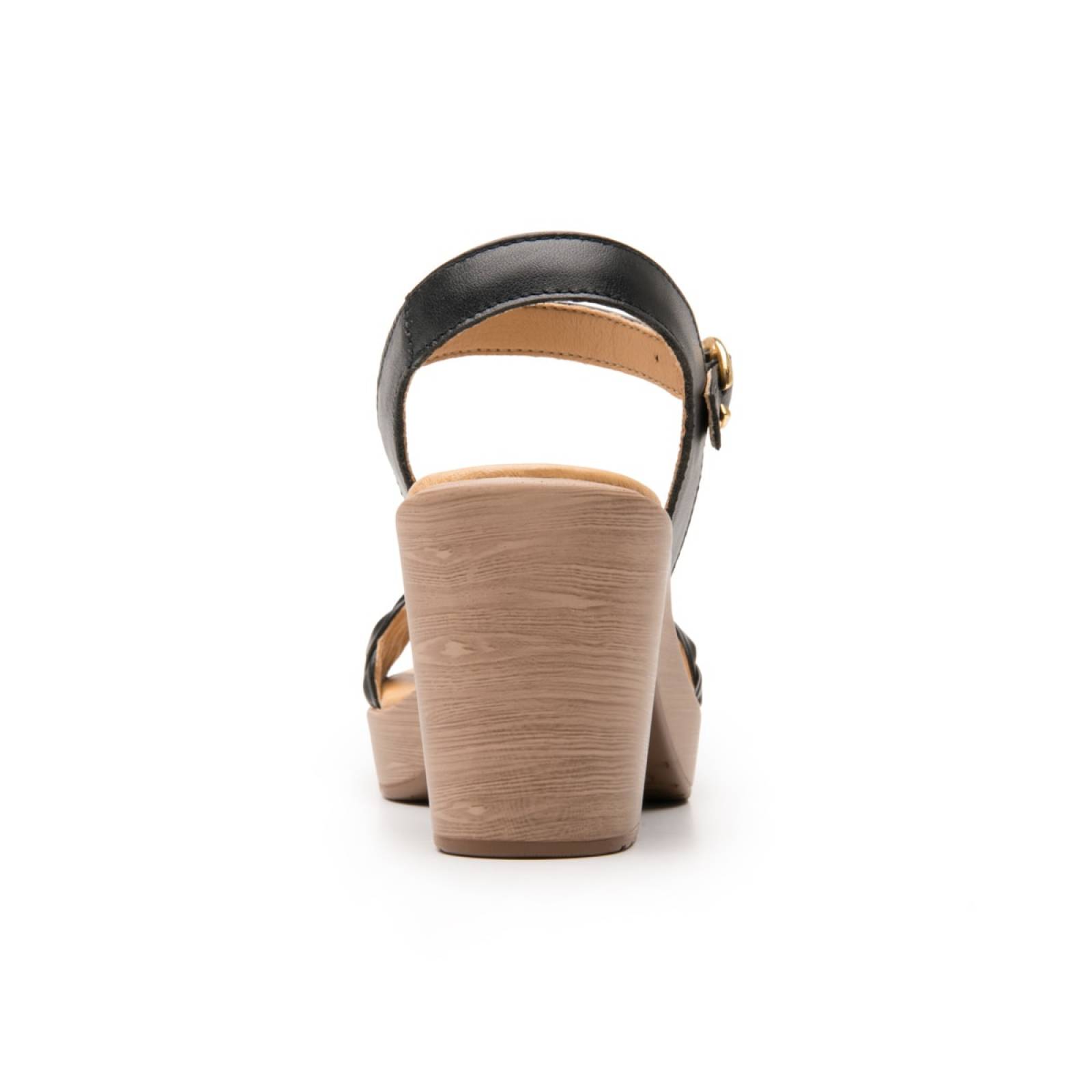 Sandalia Alta Dama Flexi 102914 Clásica Tira Trenzada