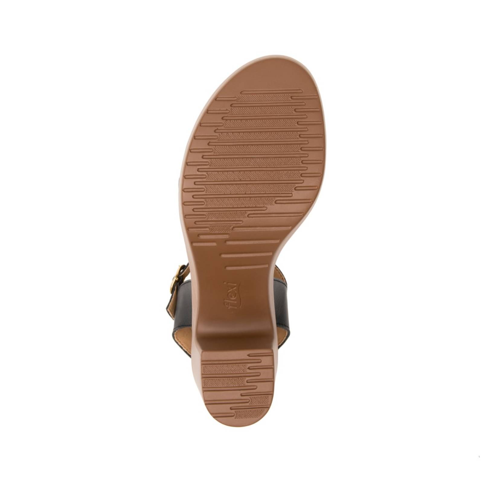 Sandalia Alta Dama Flexi 102914 Clásica Tira Trenzada