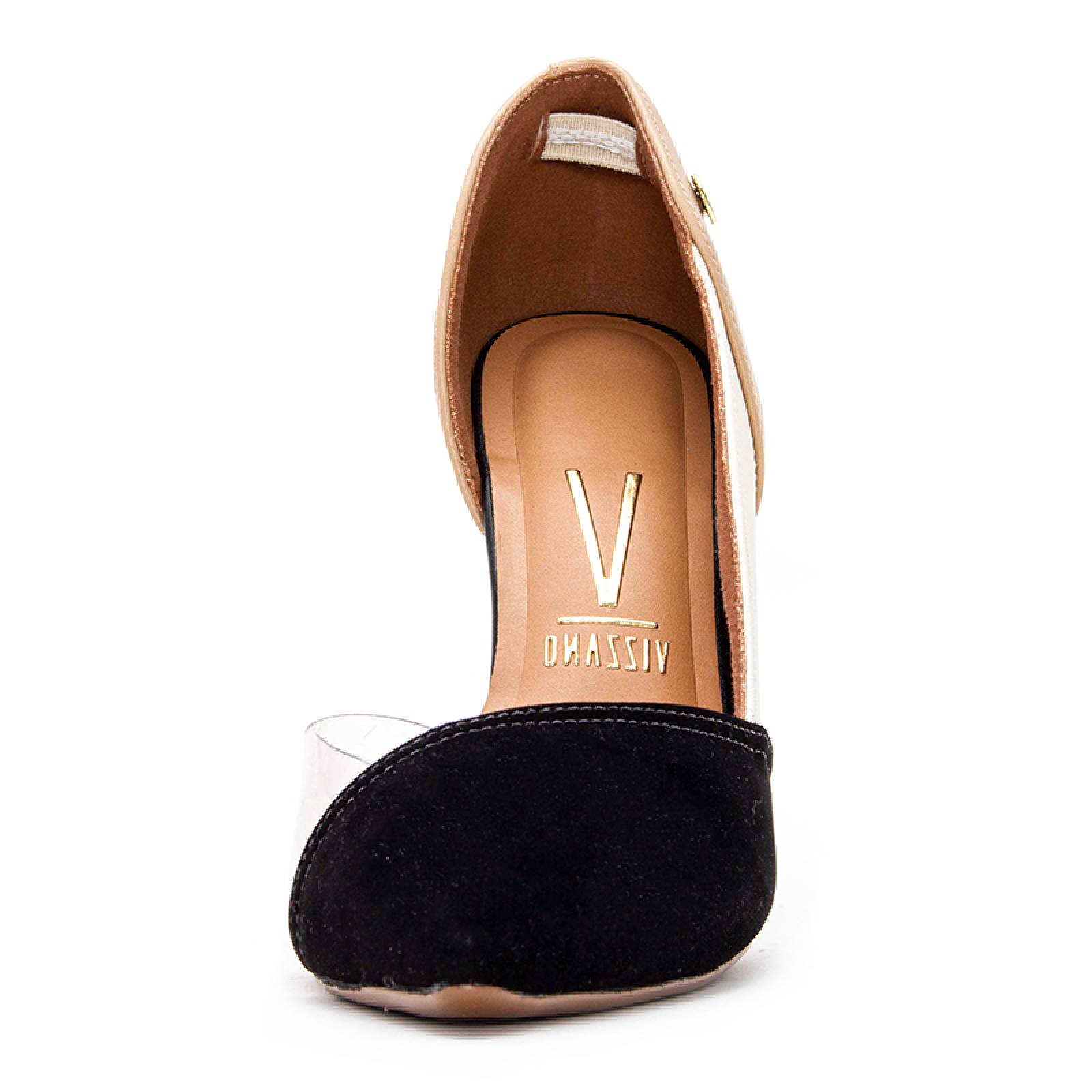 Tacón Alto Dama Vizzano 11841122 Stiletto Colores Neutros