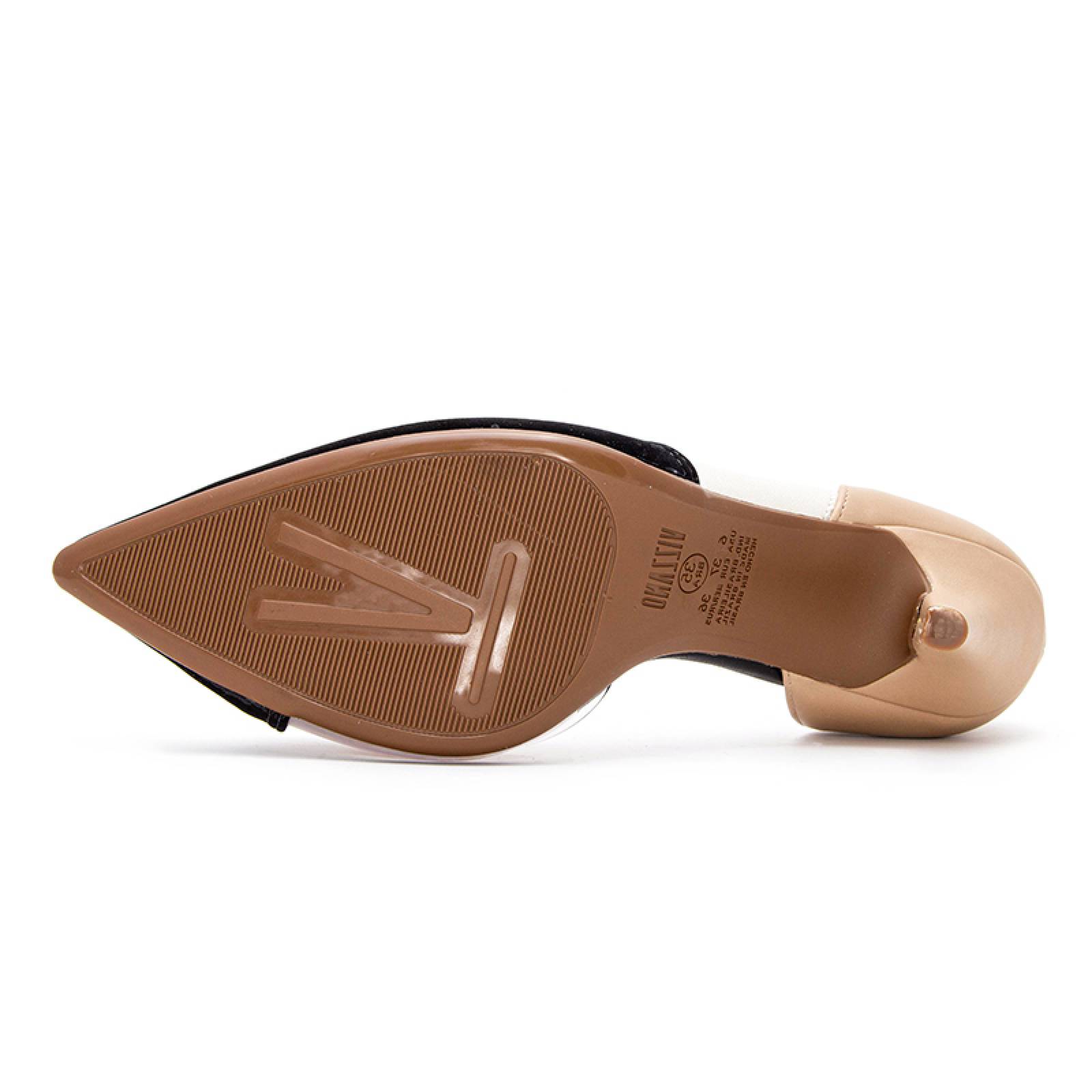 Tacón Alto Dama Vizzano 11841122 Stiletto Colores Neutros