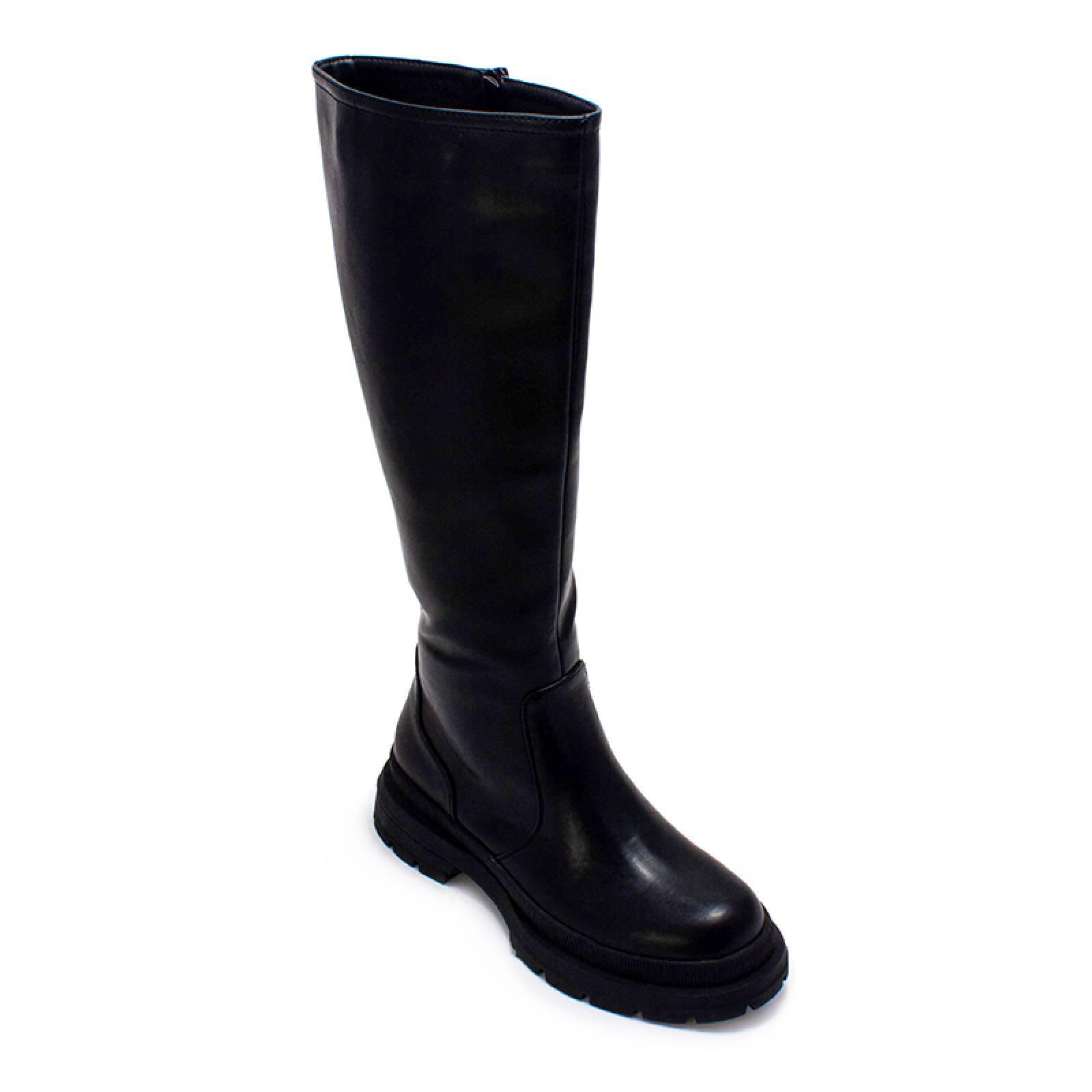 Bota Piso Dama 220902 Negro Afelpadas Comodas