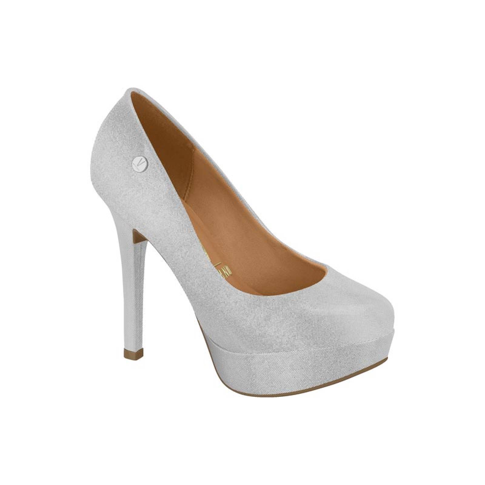 Zapato Cerrado Alto Dama 1830501 Stiletto Clásico Confort