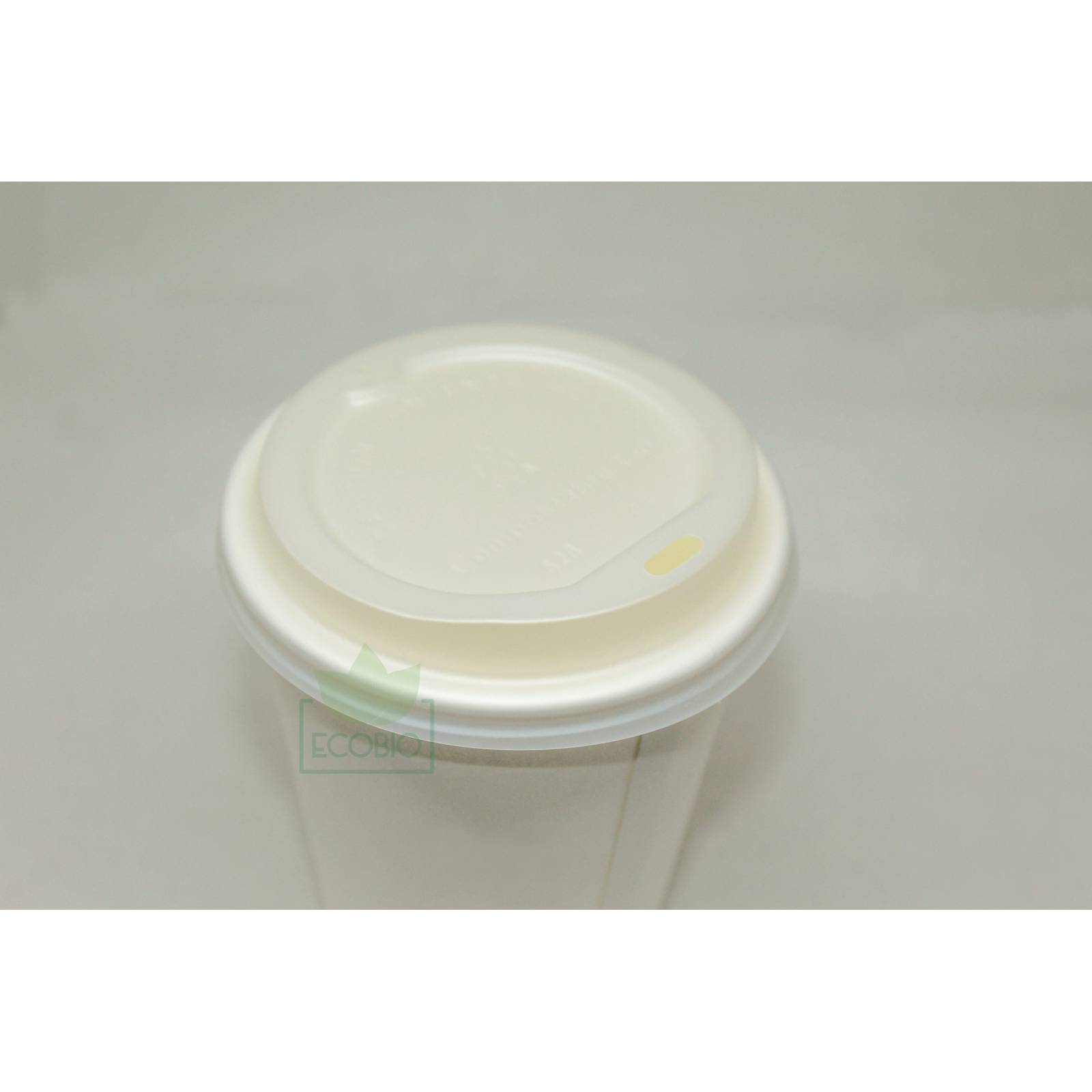 Tapa Para Vaso Café De 8 a 16oz Biodegradable Compostable Ecobio