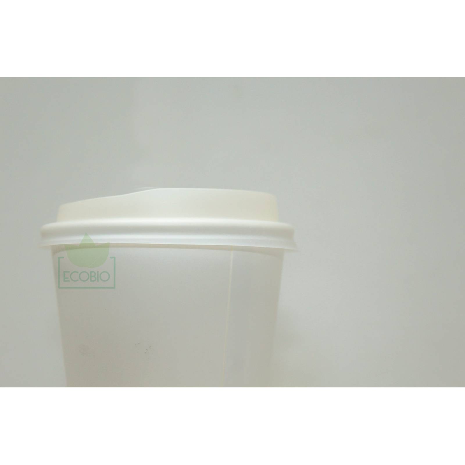 Tapa Para Vaso Café De 8 a 16oz Biodegradable Compostable Ecobio