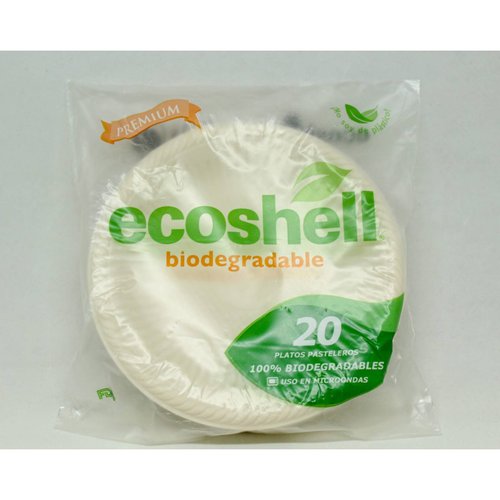 Plato Pastelero Ecológico Biodegradable Ecobio