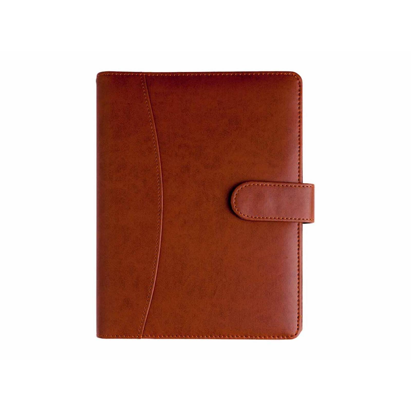 Carpeta de Curpiel con block Café