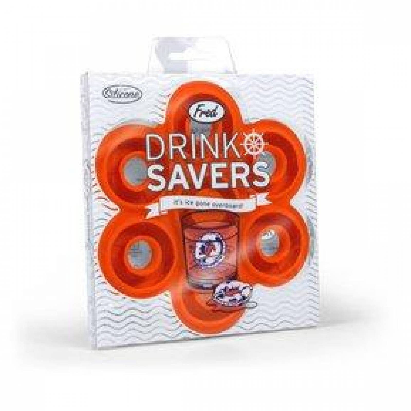 Fred & Friends, Molde para hielos "DRINK SAVERS" 