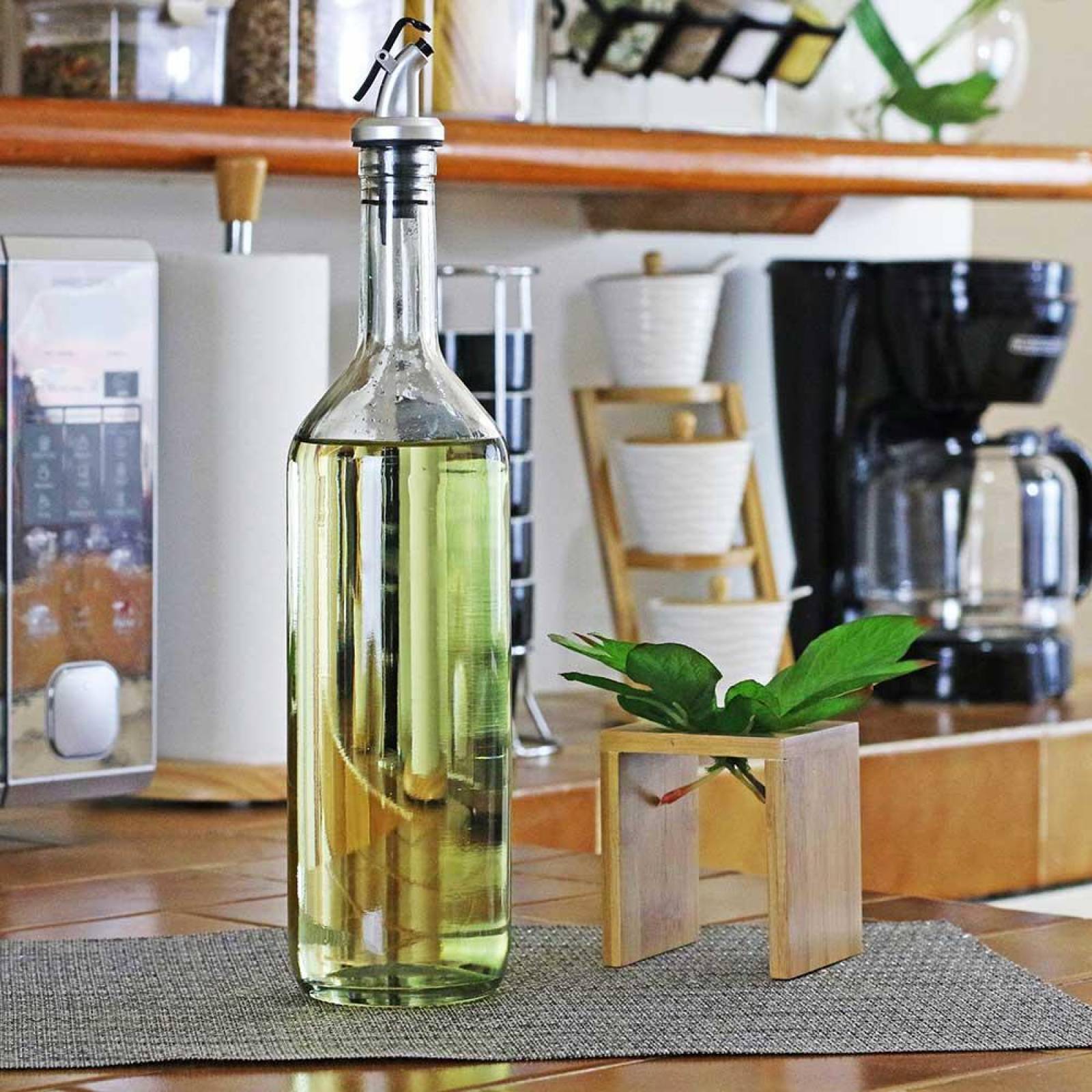 Aceitera de vidrio 1L