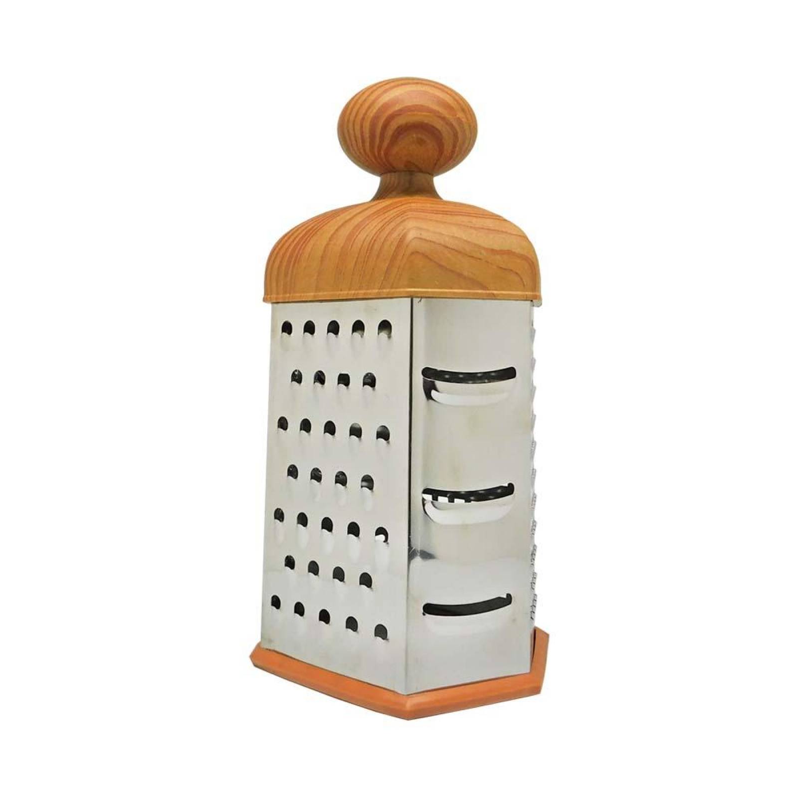 Rallador de queso de acero inoxidable hexagonal 