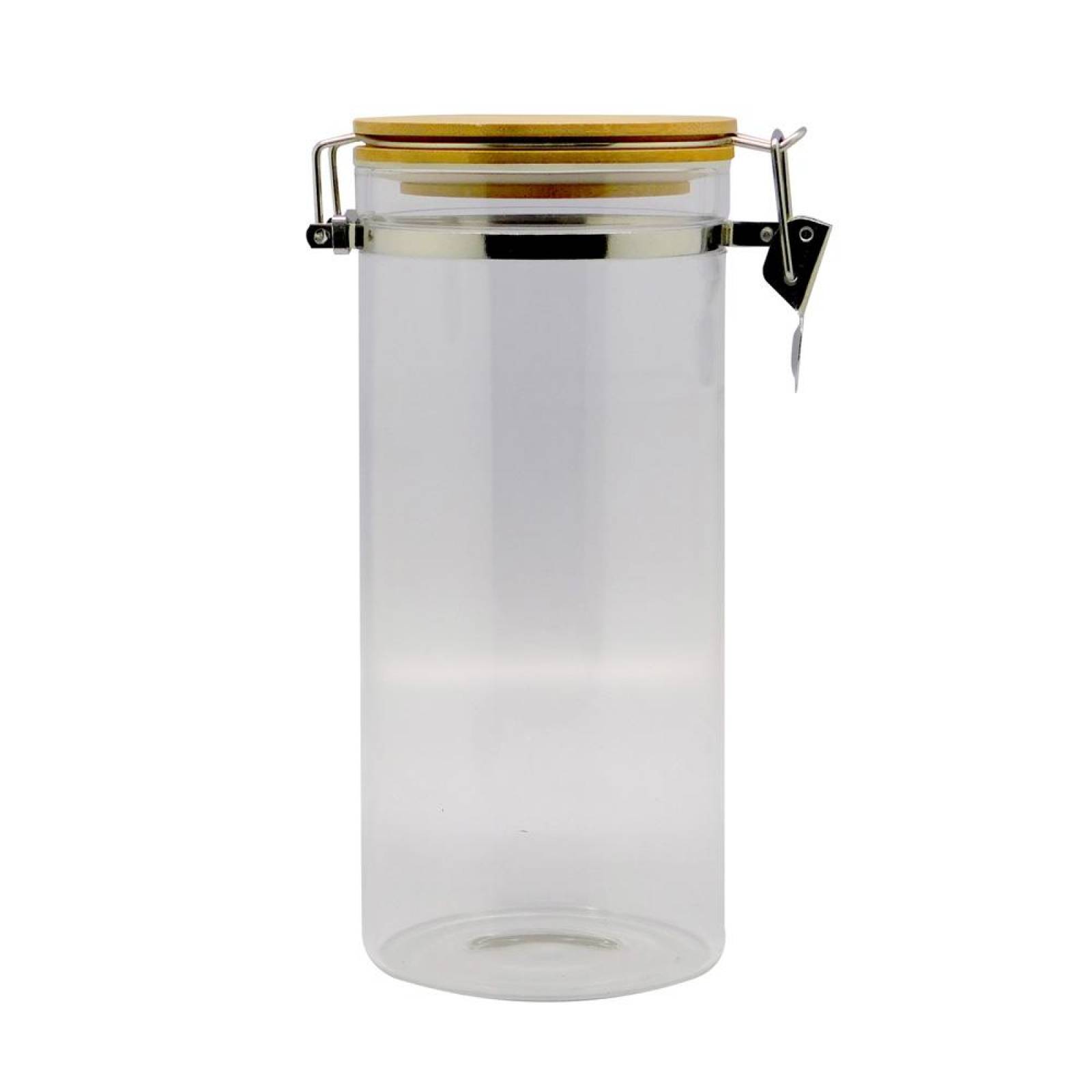 Recipiente con Tapa de Bambú de Clip, Cap.1.2L, Good & Good 