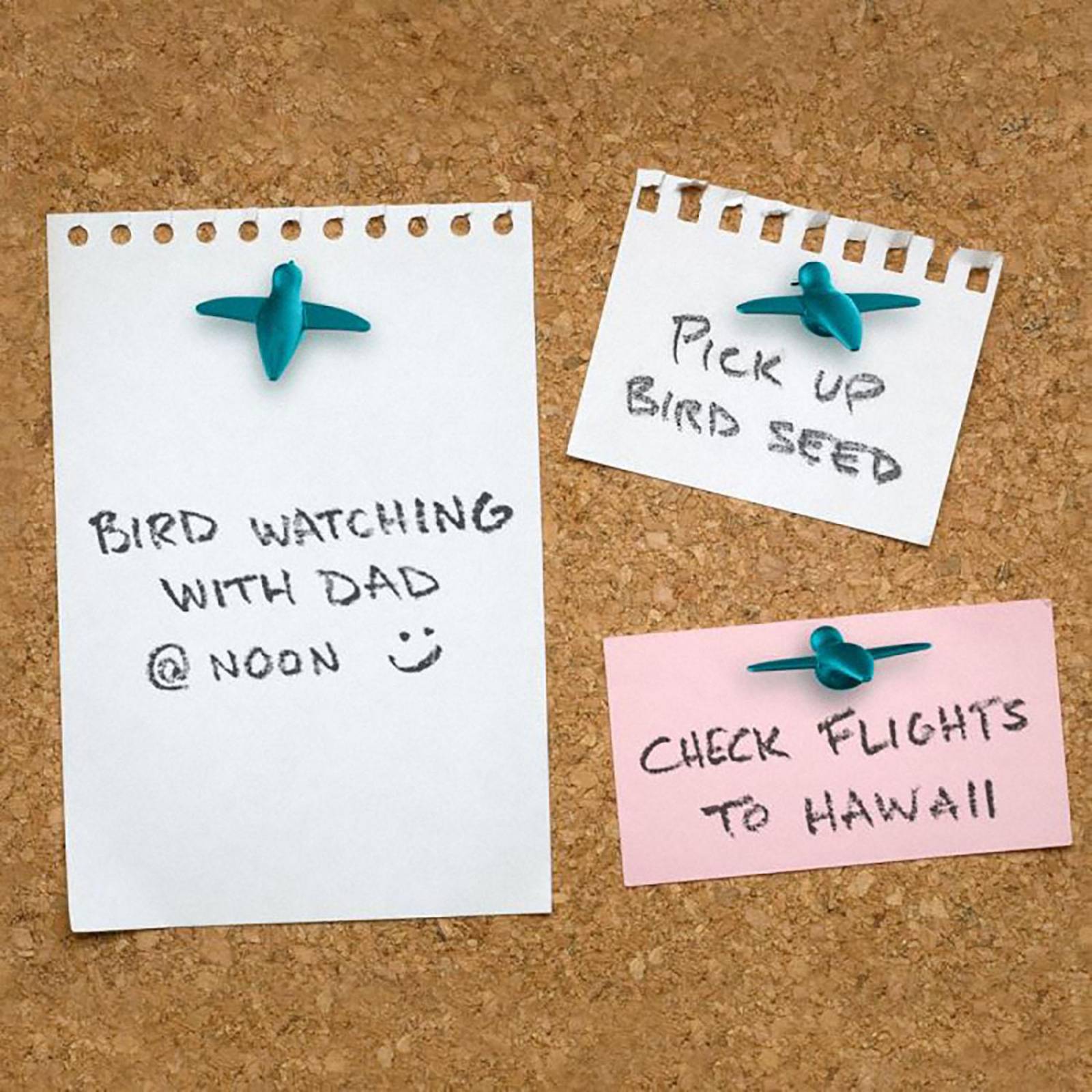 Set de Tachuelas Hum Tacks Azul 20 Pzas 