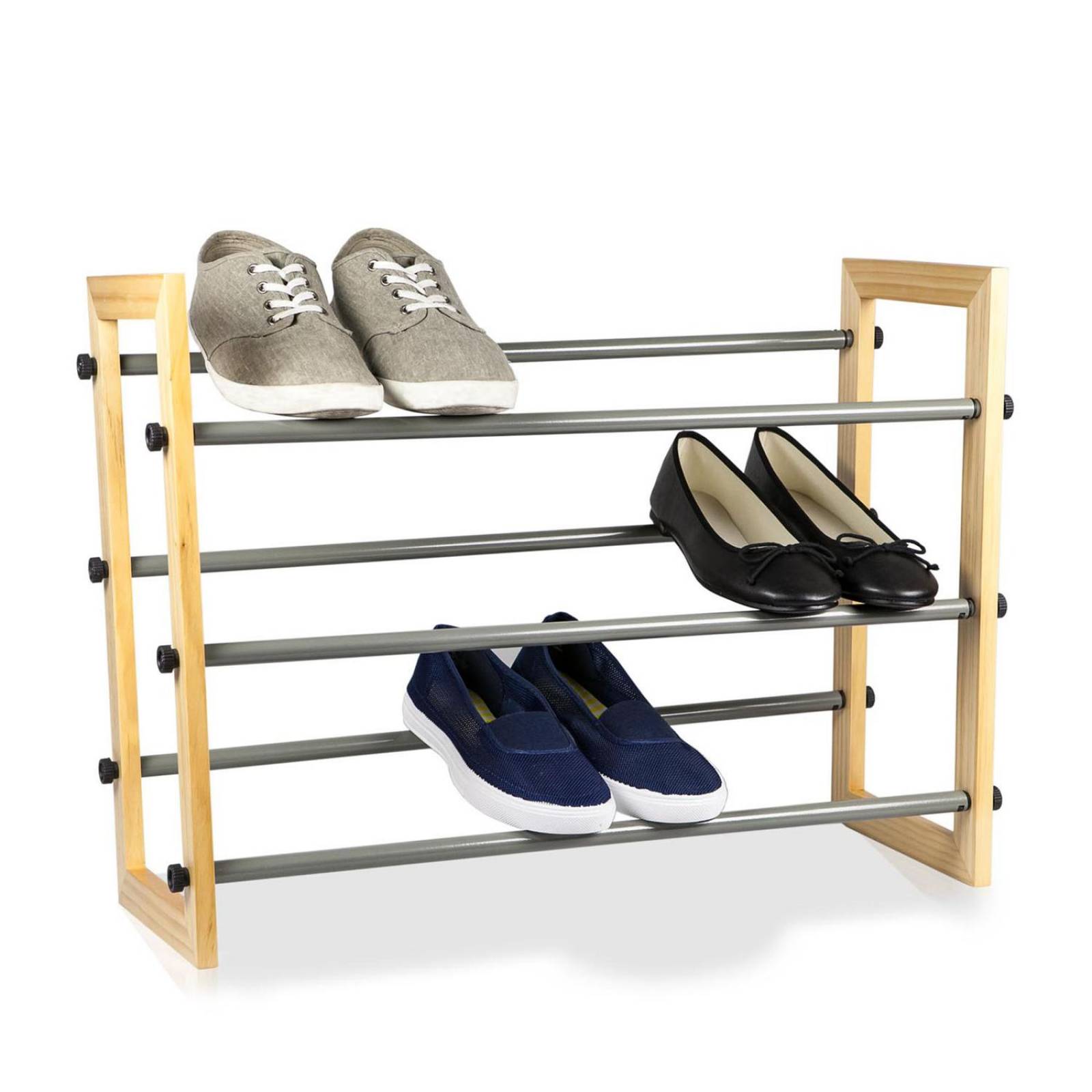 Zapatera de Madera para 9 Pares 