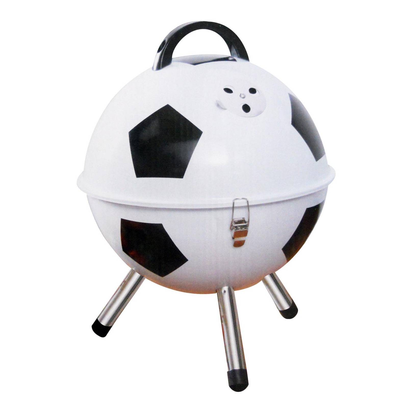 Asador De Carbón Portátil Desarmable Grill Parrilla Fútbol 