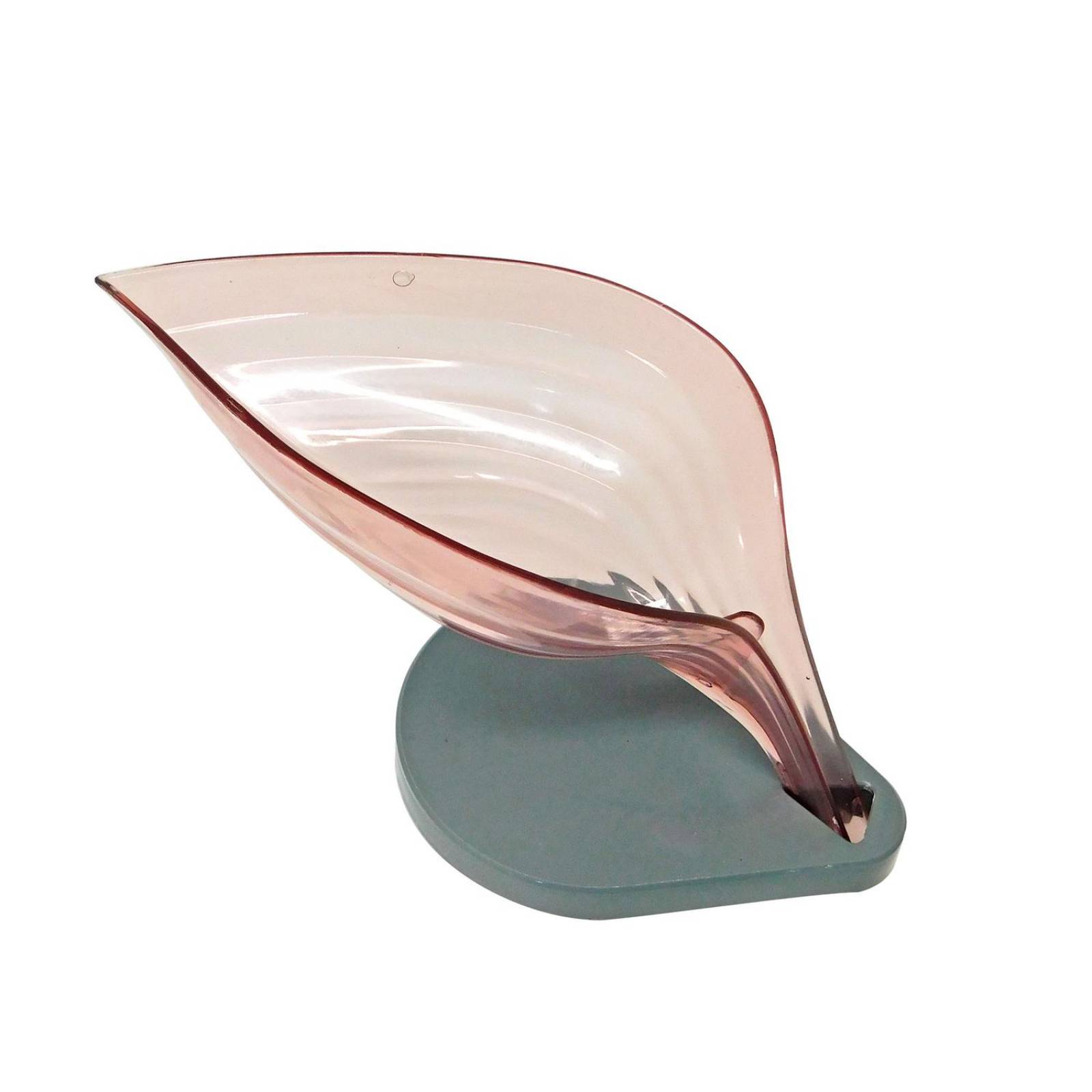 Jabonera en forma de hoja 