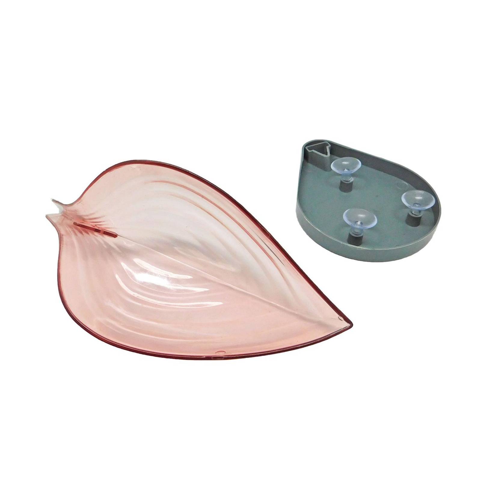 Jabonera en forma de hoja 