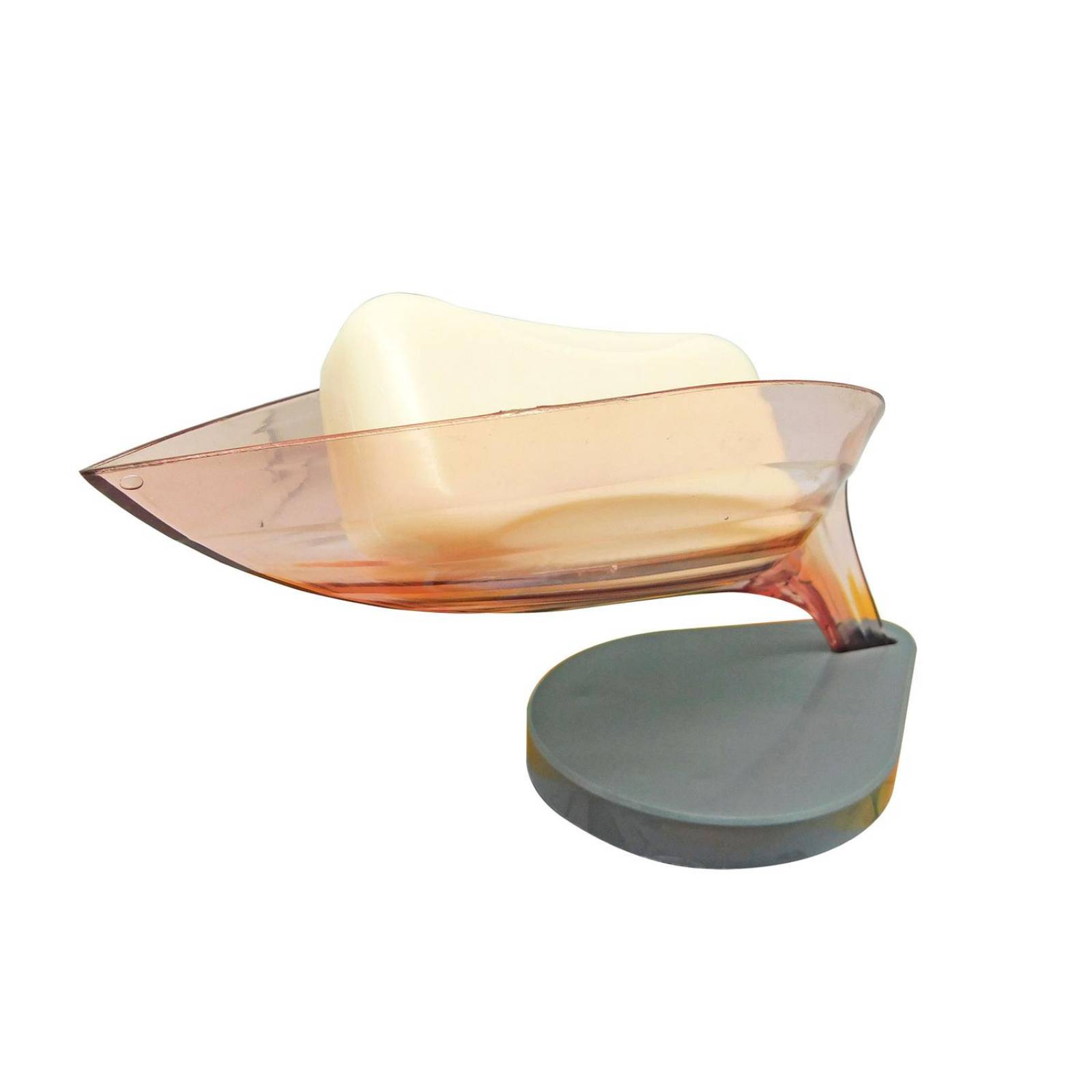 Jabonera en forma de hoja 