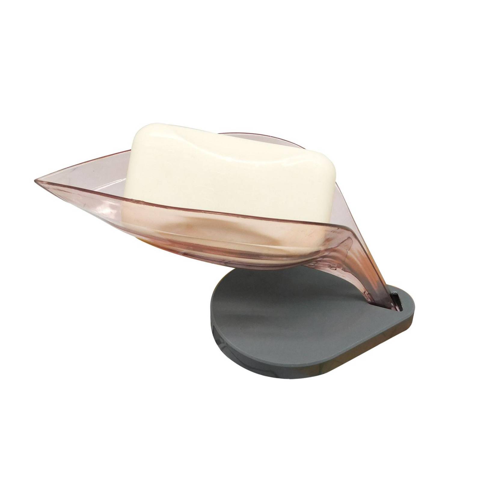 Jabonera en forma de hoja 