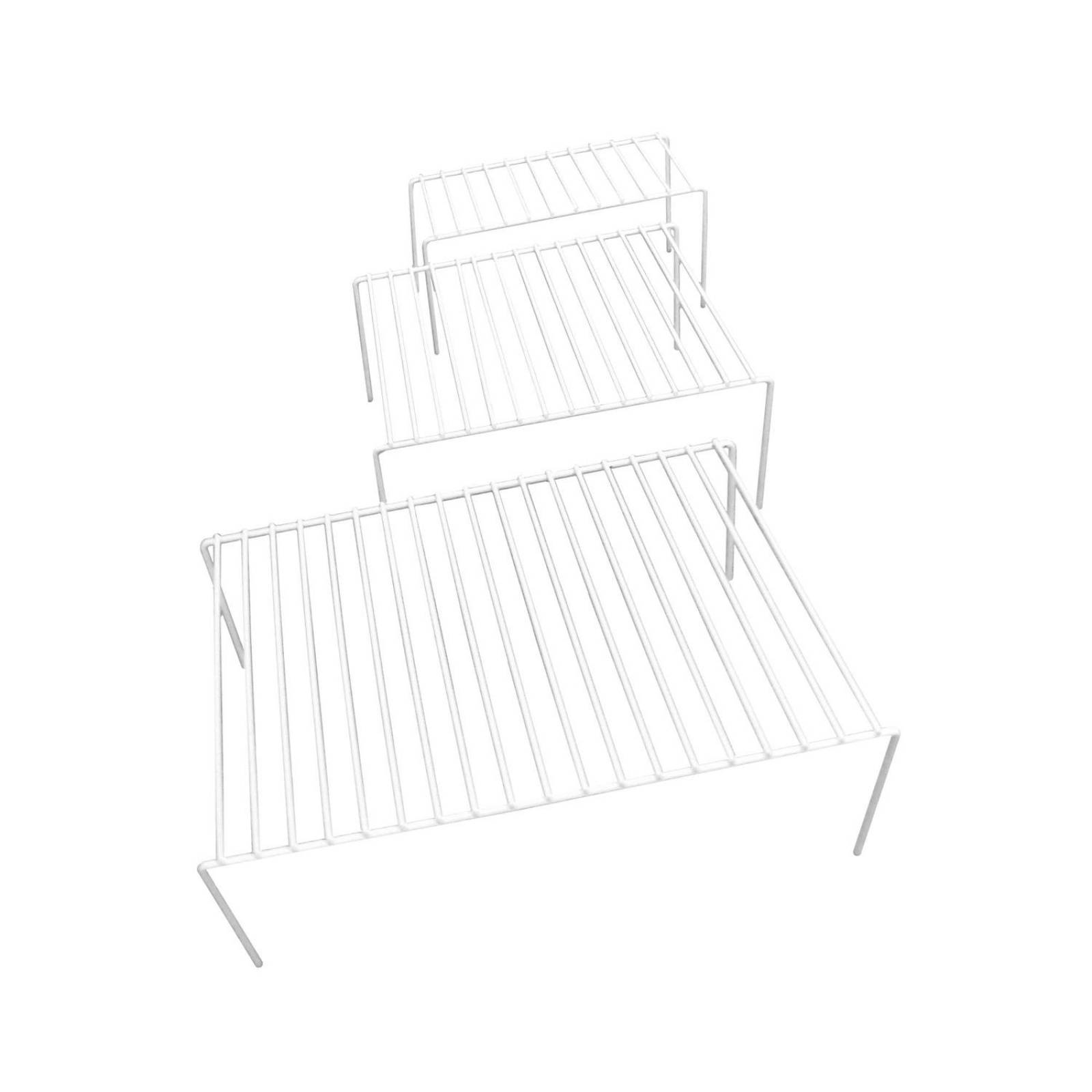 Set de 3 estantes organizadores de cocina 