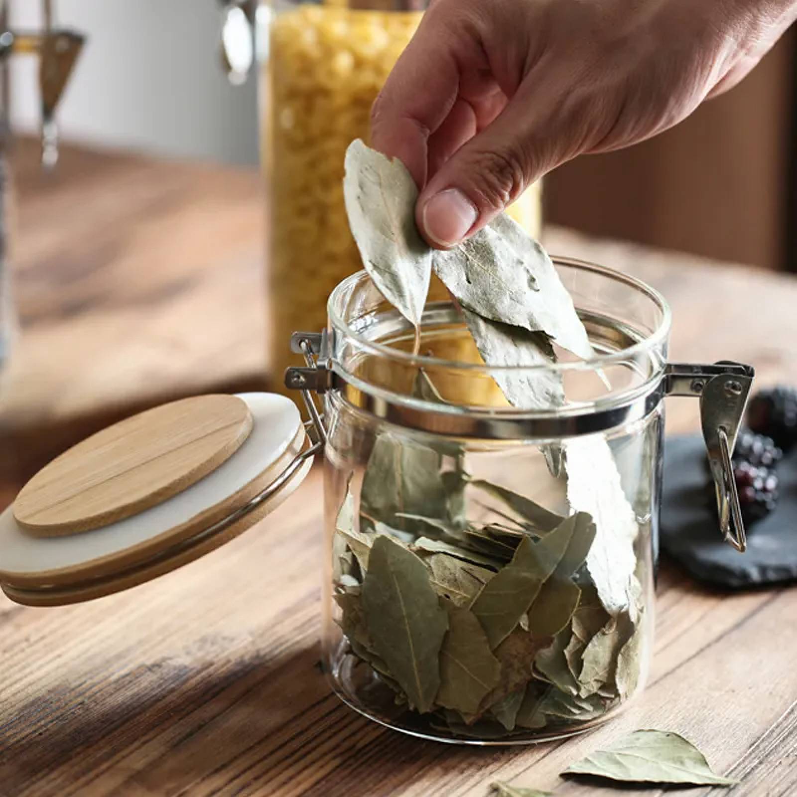 Set de 12 Frascos herméticos de vidrio 600ml 800ml 1L 12L