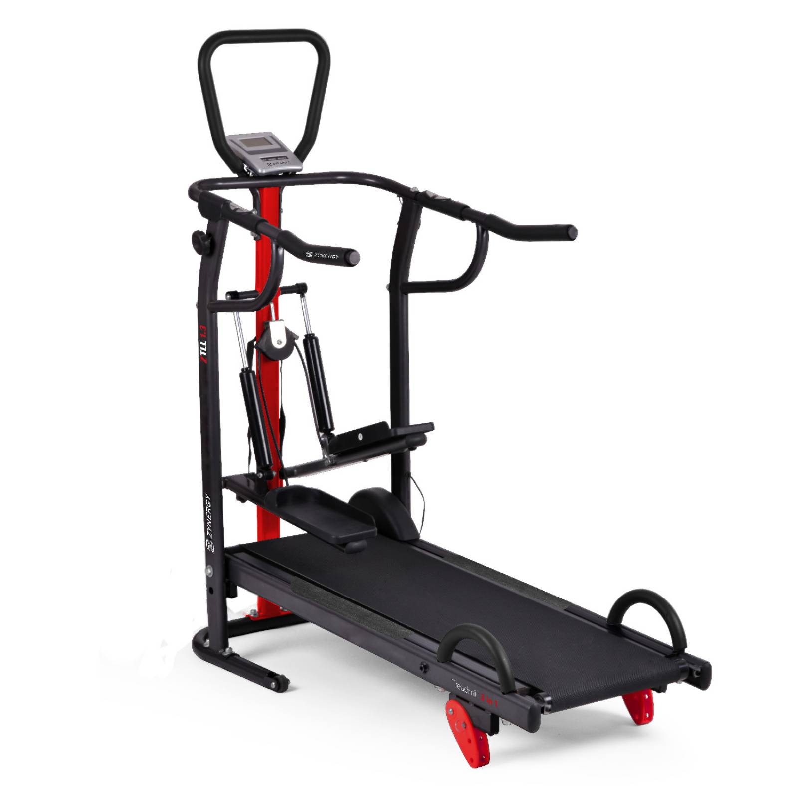 Caminadora Mecánica 3 en 1 - Zynergy con lagartijeros y escaladora