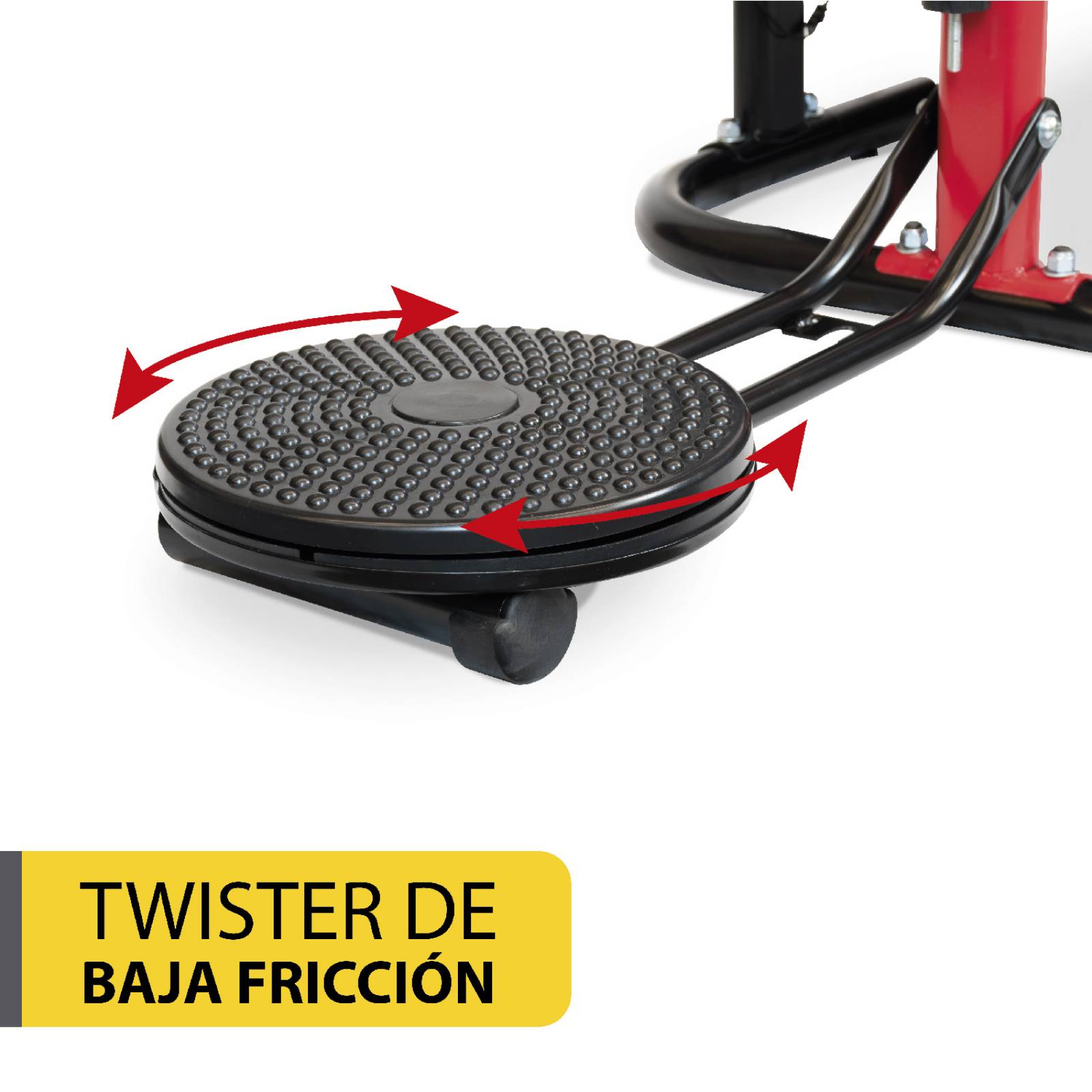 Caminadora Mecánica 4 en 1 - Zynergy con lagartijeros escaladora y twister